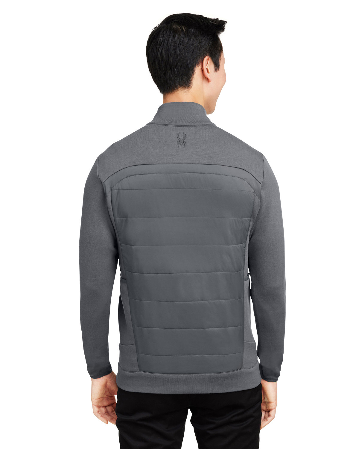 S17977 Spyder Mens Impact Full-Zip Jacket - Back Image
