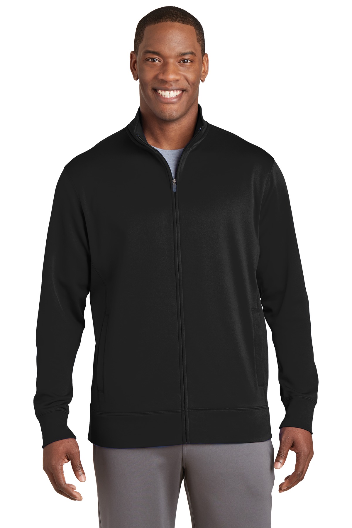ST241 Sport-Tek Sport-Wick Fleece Full-Zip Jacket