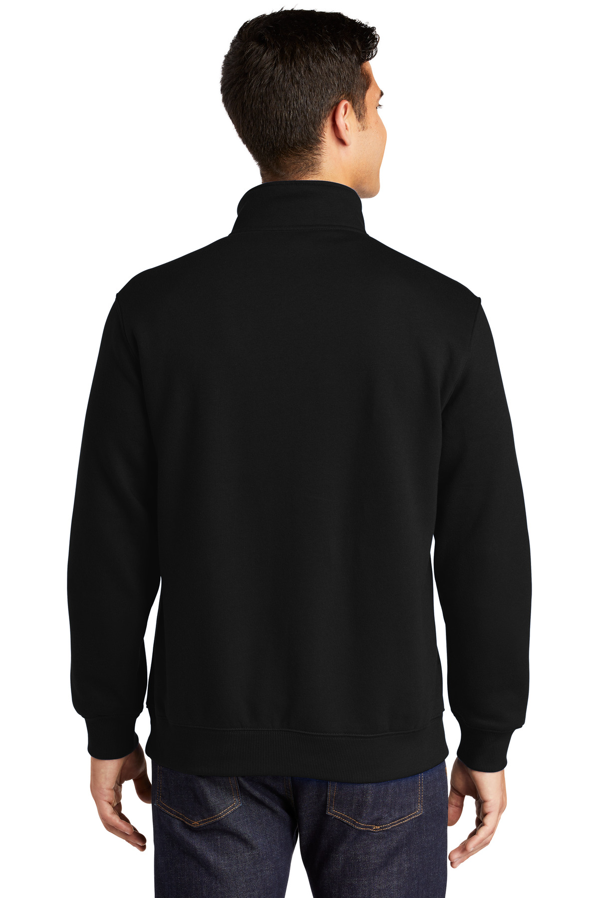 ST253 Sport-Tek 1/4-Zip Sweatshirt - Back Image