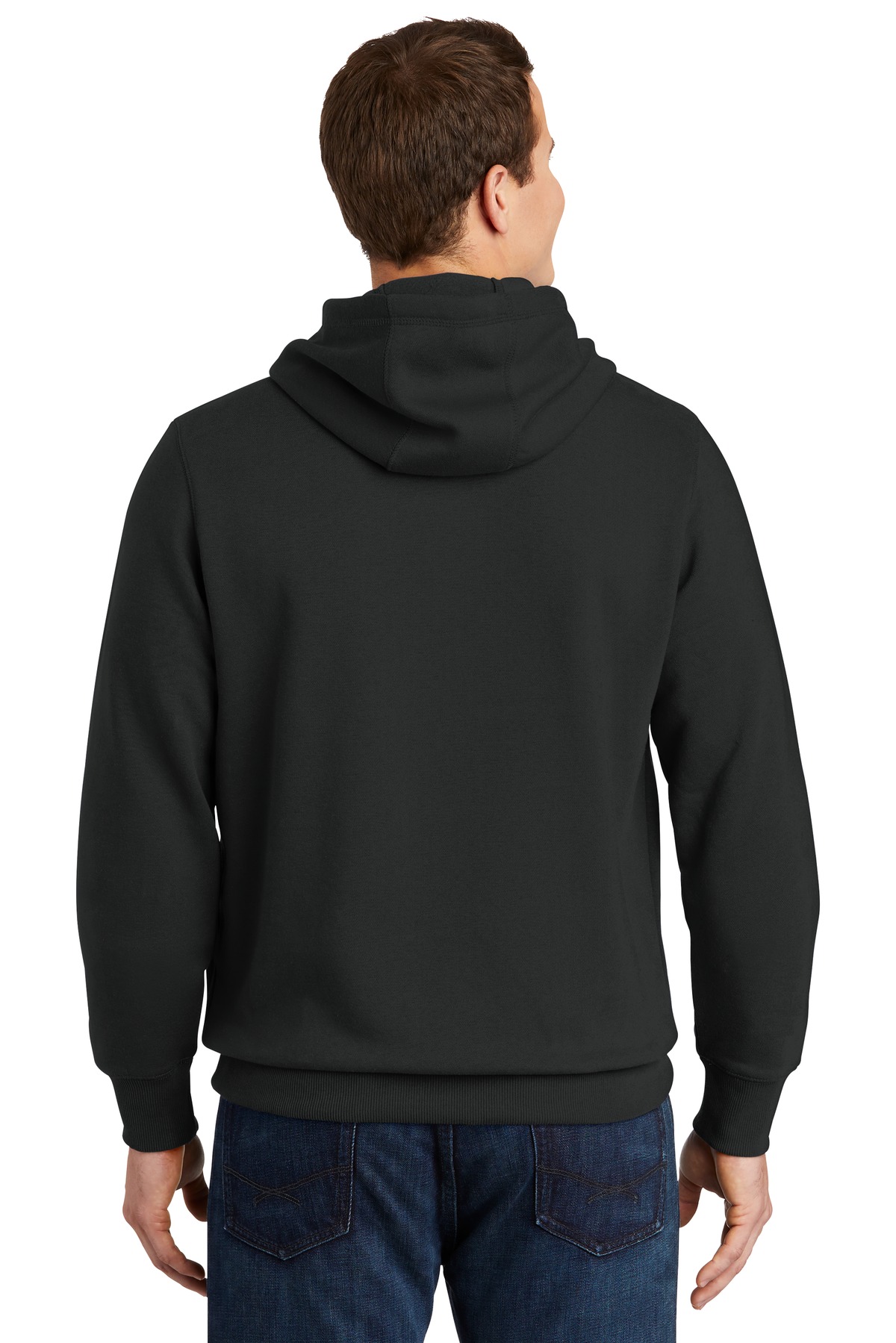 ST254 Sport-Tek Pullover Hooded Sweatshirt. - Back Image