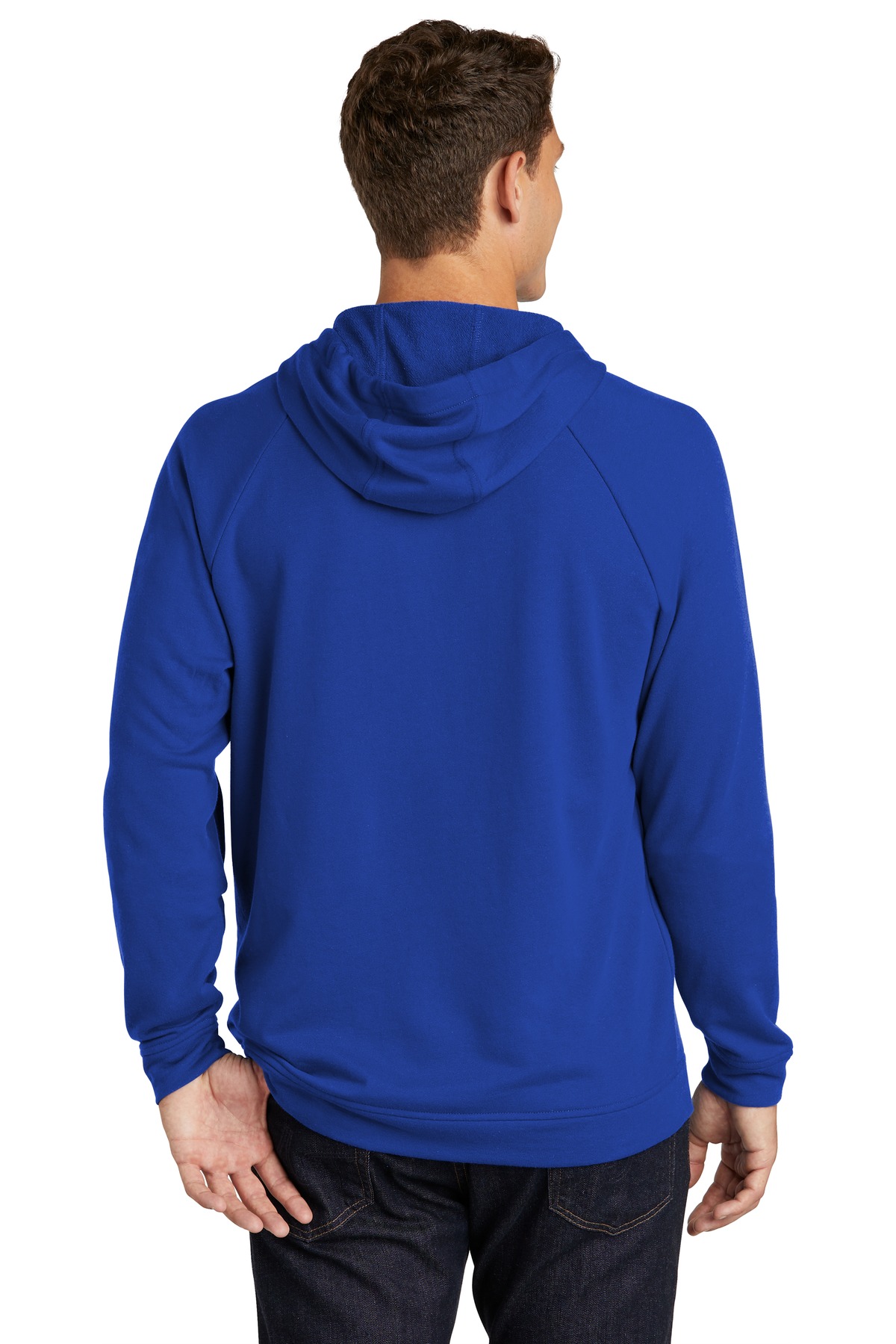 ST272 Sport-Tek Lightweight French Terry Pullover Hoodie. - Back Image