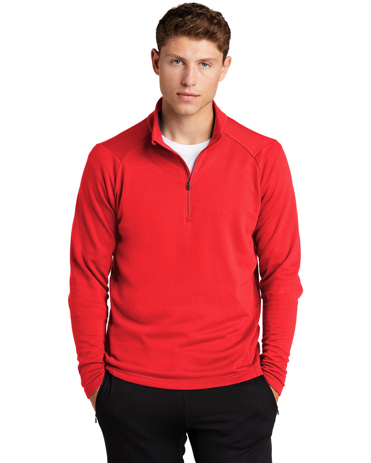 ST273 Sport-Tek Lightweight French Terry 1/4-Zip Pullover.