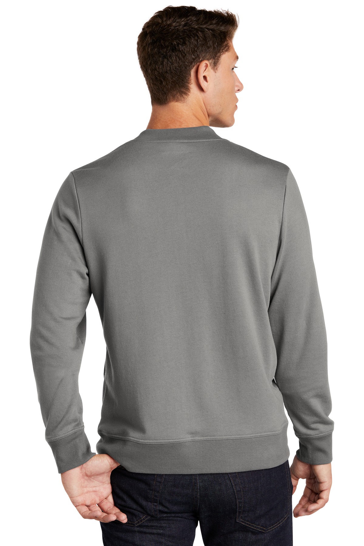 ST274 Sport-Tek Lightweight French Terry Bomber. - Back Image