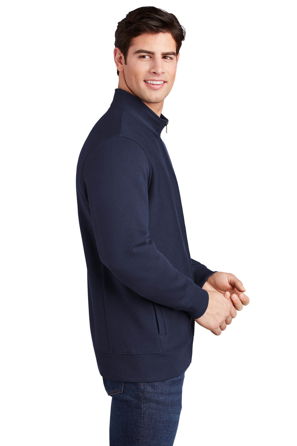 ST284 Sport-Tek Super Heavyweight Full-Zip Sweatshirt - Siide Image