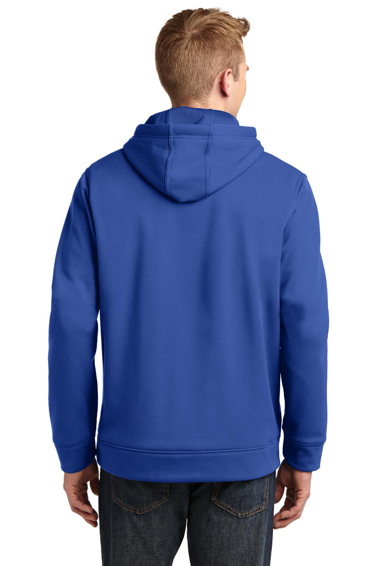 ST290 Sport-Tek Repel Fleece Hooded Pullover. - Back Image