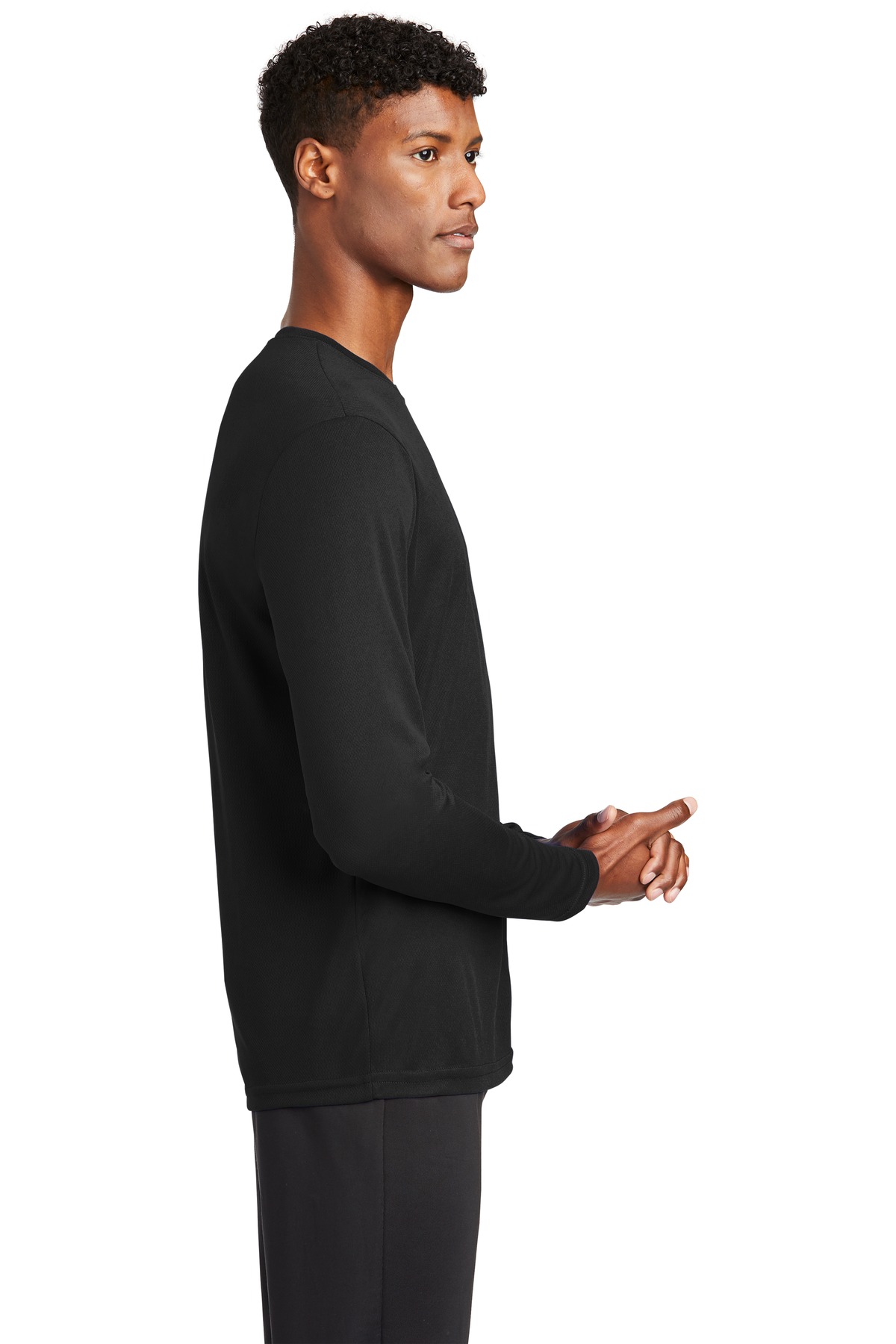 ST340LS Sport-Tek PosiCharge RacerMesh Long Sleeve Tee. ST340LS Sport-Tek PosiCharge RacerMesh Long Sleeve Tee. - Siide Image