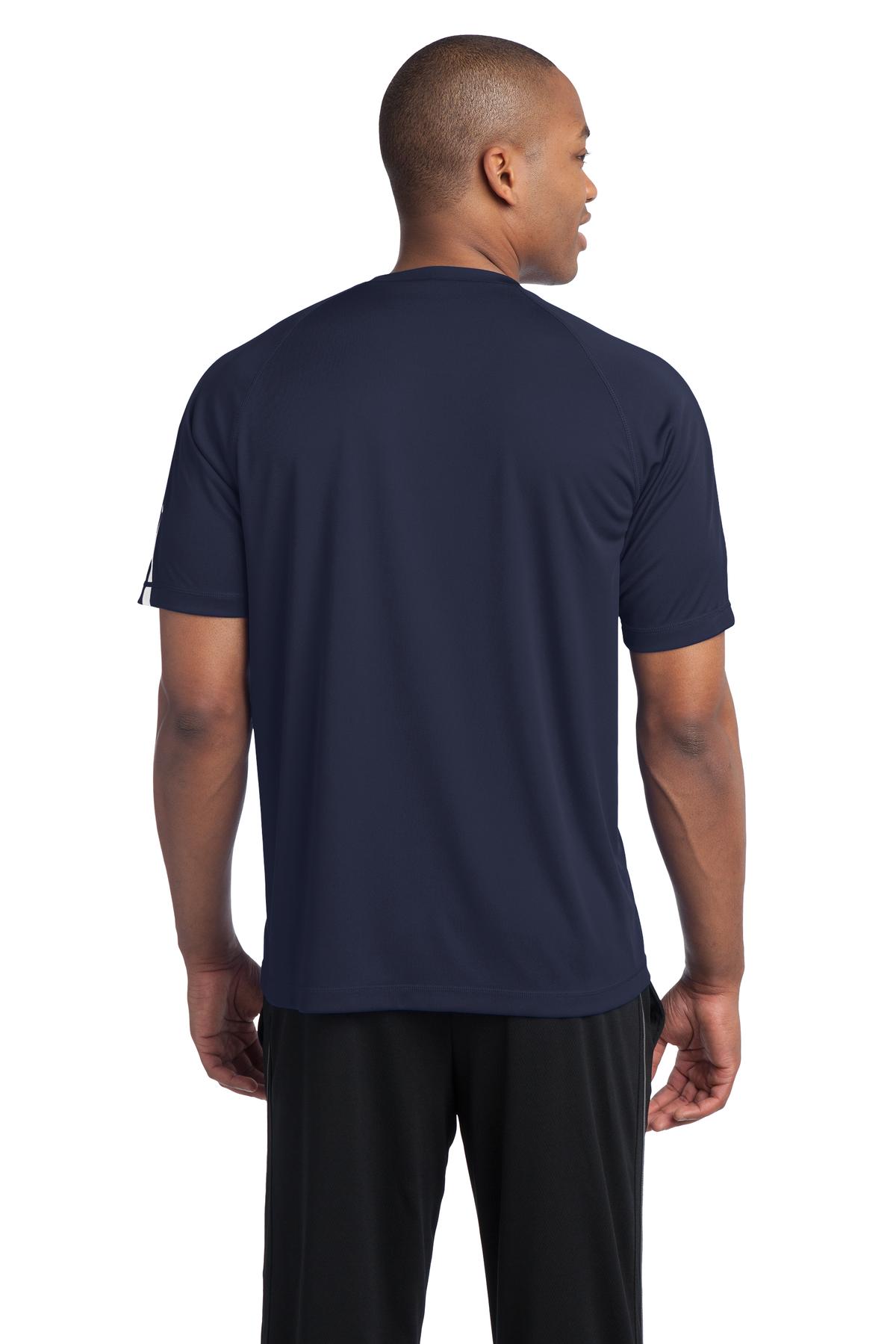 ST351 Sport-Tek Colorblock PosiCharge Competitor Tee - Back Image