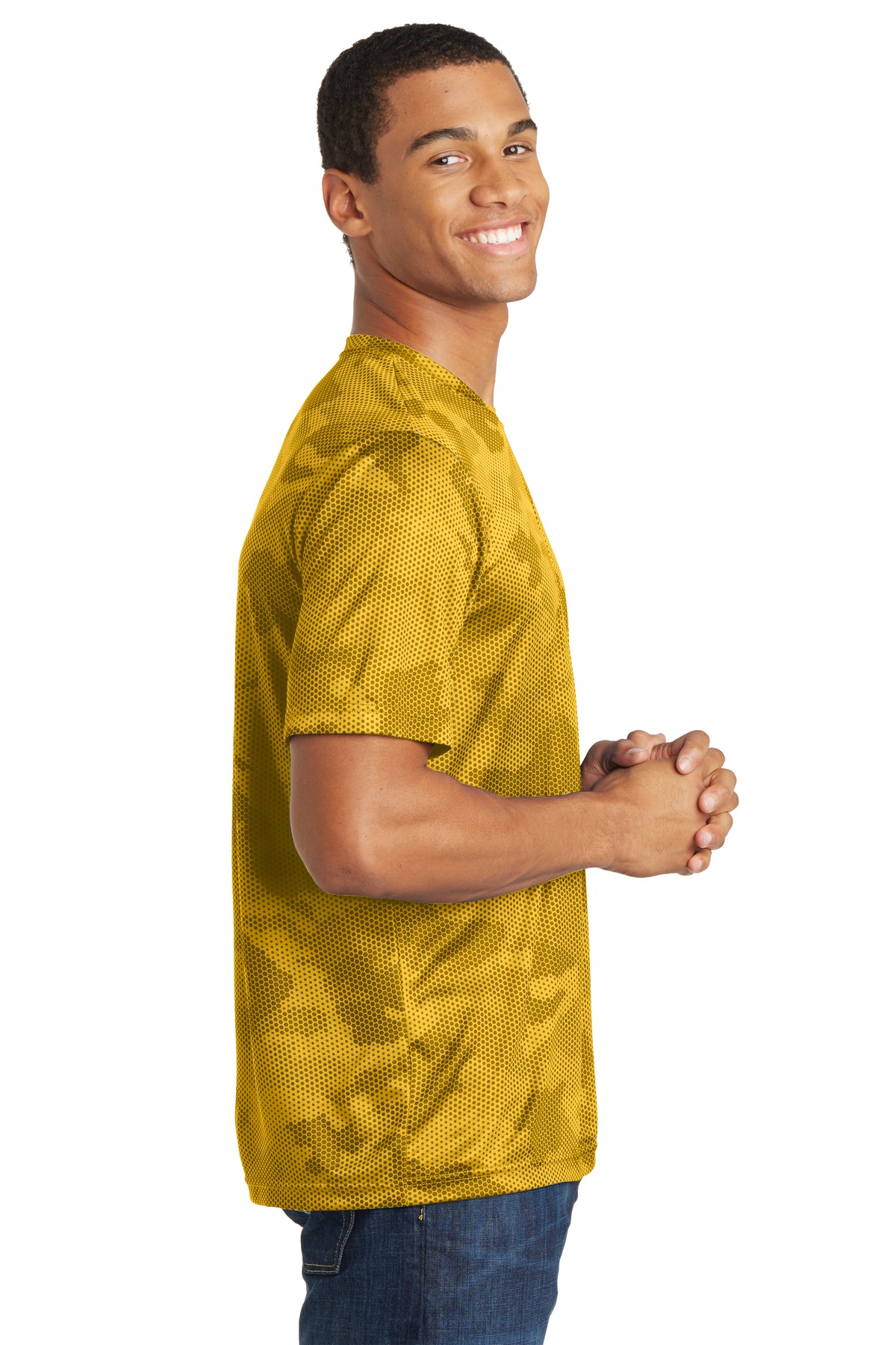 ST370 Sport-Tek CamoHex Tee. - Siide Image