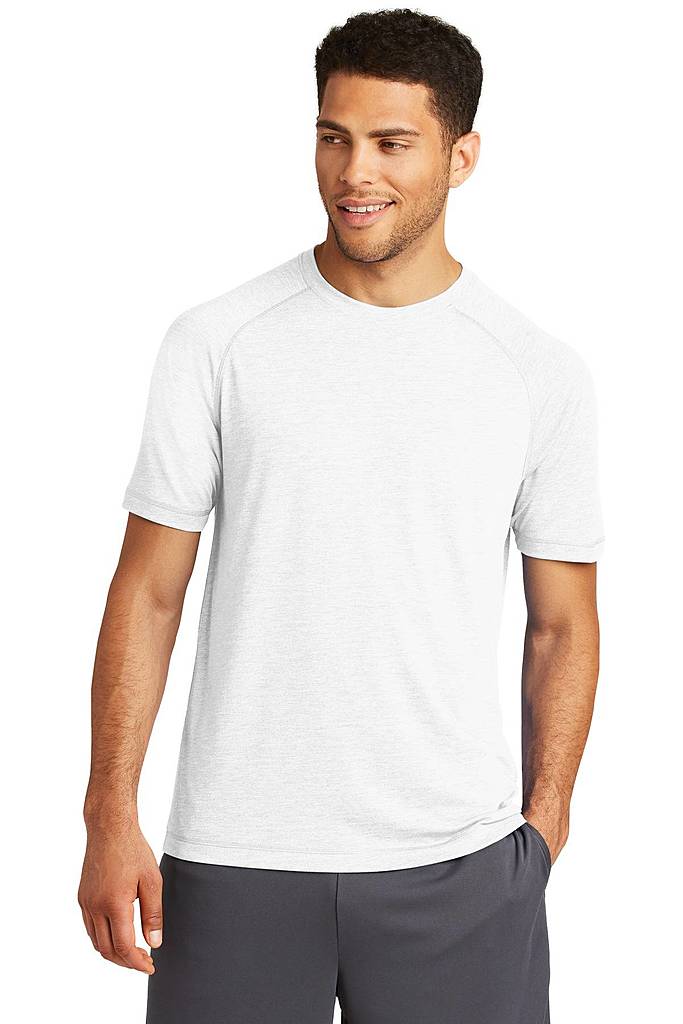 ST400 Sport-Tek PosiCharge Tri-Blend Wicking Raglan Tee. ST400 Sport-Tek PosiCharge Tri-Blend Wicking Raglan Tee.