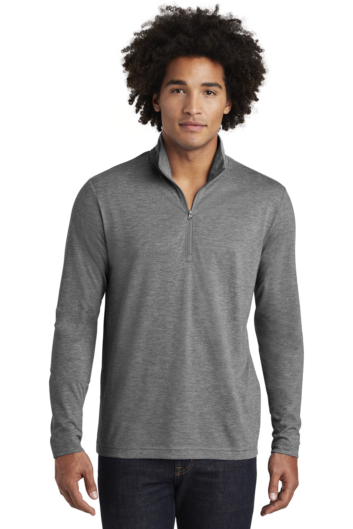 ST407 Sport-Tek PosiCharge Tri-Blend Wicking 1/4-Zip Pullover. ST407 Sport-Tek PosiCharge Tri-Blend Wicking 1/4-Zip Pullover.