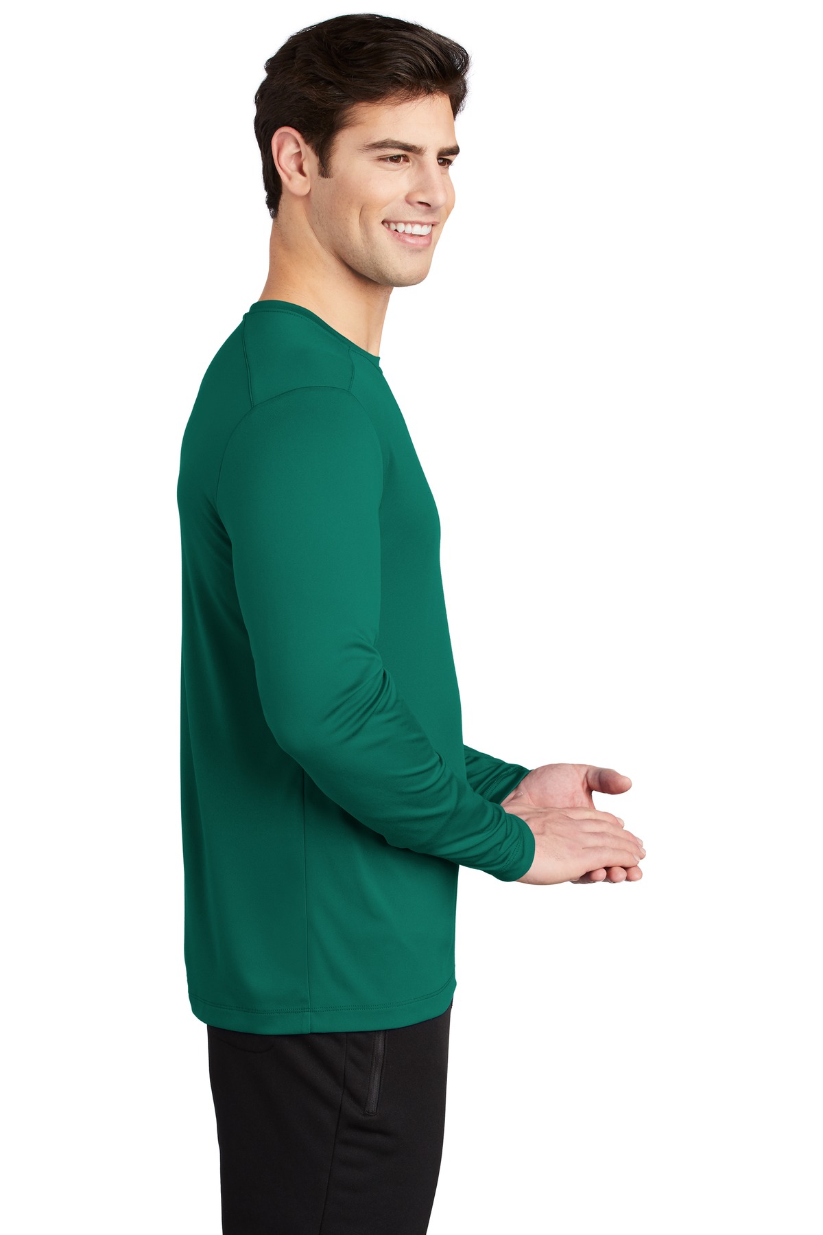 ST420LS Sport-Tek Posi-UV Pro Long Sleeve Tee. - Siide Image