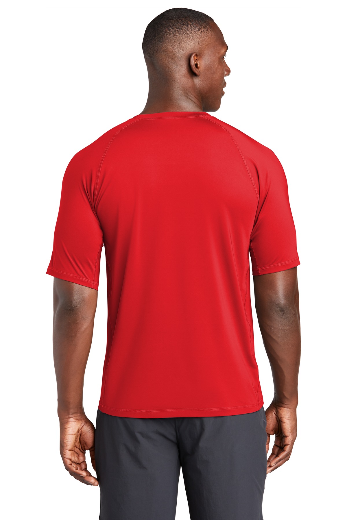 ST470 Sport-Tek Rashguard Tee. - Back Image