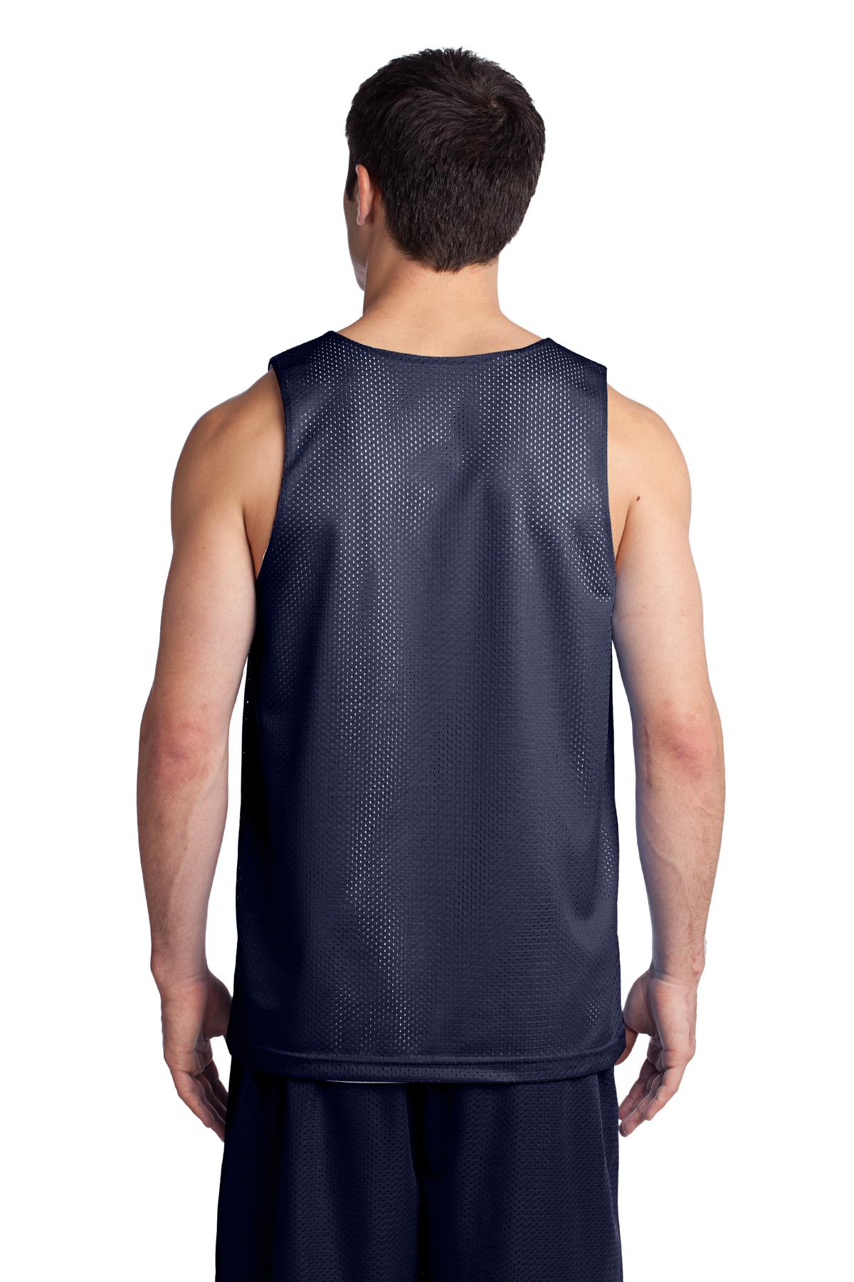 ST500 Sport-Tek PosiCharge Classic Mesh Reversible Tank. - Back Image