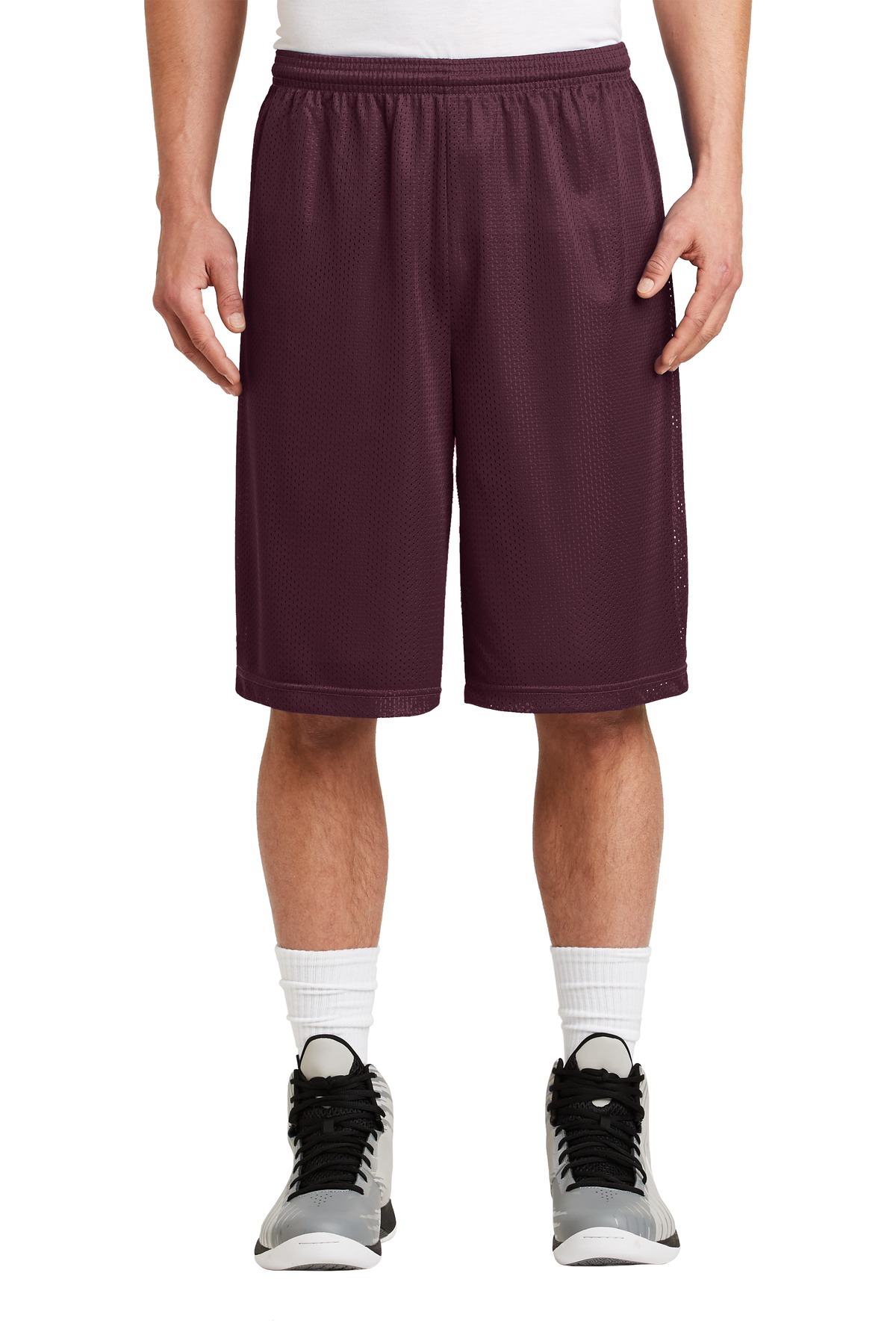 ST511 Sport-Tek Extra Long PosiCharge Classic Mesh Short.