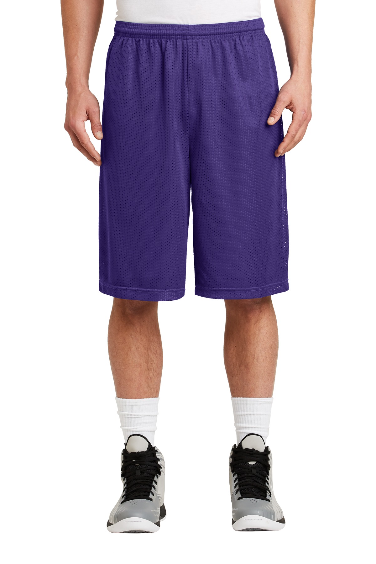 ST511 Sport-Tek Extra Long PosiCharge Classic Mesh Short. ST511 Sport-Tek Extra Long PosiCharge Classic Mesh Short.