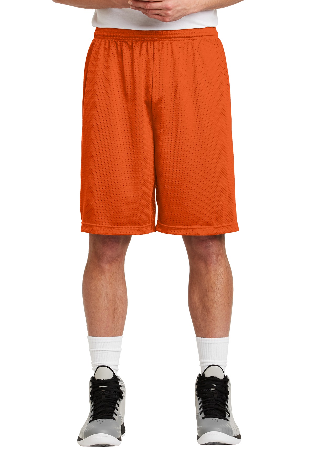 ST515 Sport-Tek Long PosiCharge Classic Mesh Short.