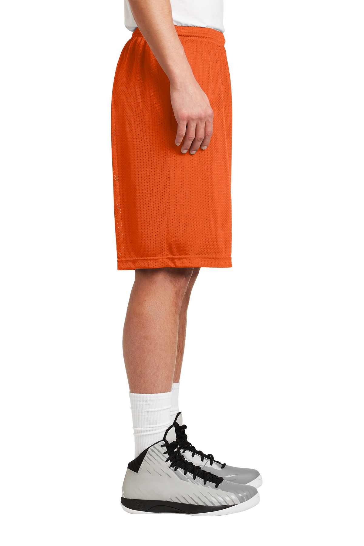 ST515 Sport-Tek Long PosiCharge Classic Mesh Short. - Siide Image