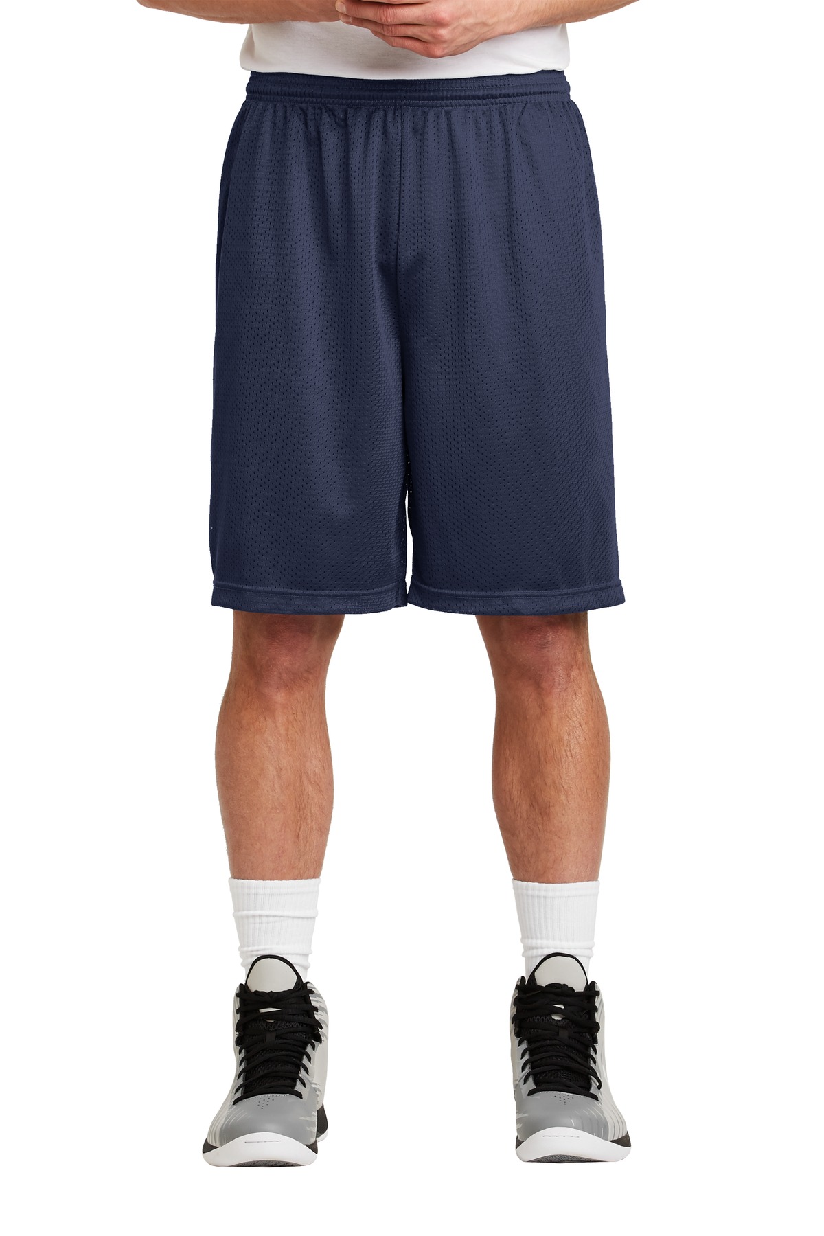 ST515 Sport-Tek Long PosiCharge Classic Mesh Short.