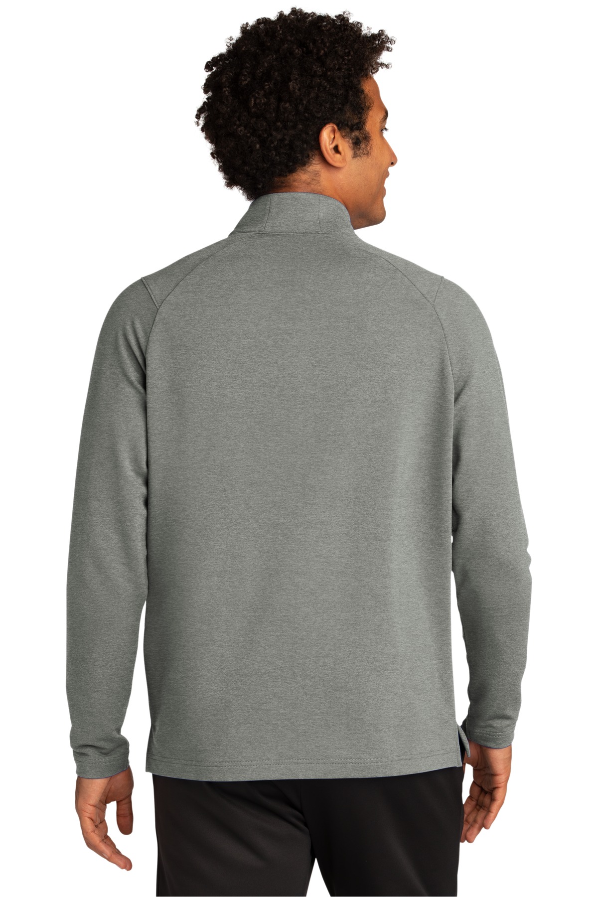 ST561 Sport-Tek Sport-Wick Flex Fleece 1/4-Zip - Back Image