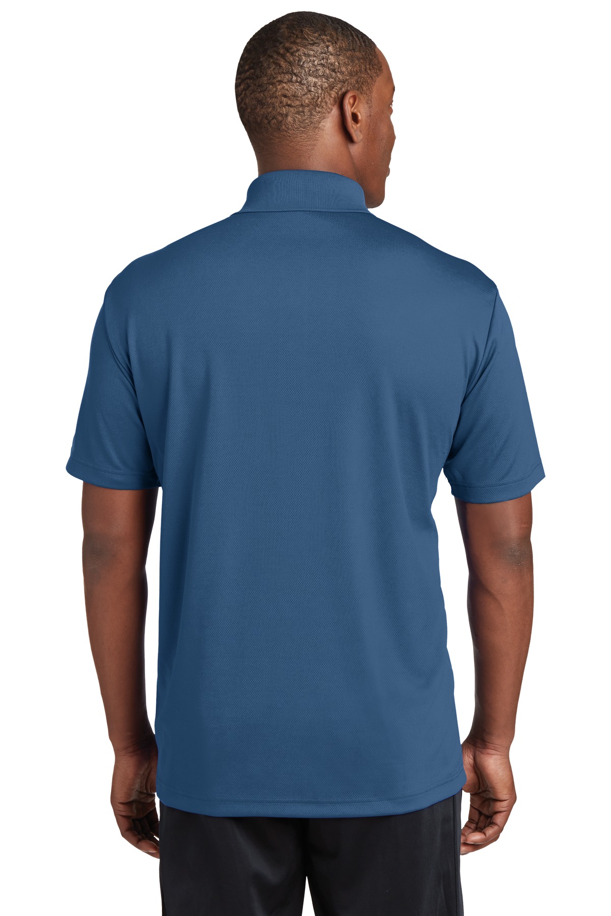 ST640 Sport-Tek PosiCharge RacerMesh Polo Shirt - Back Image