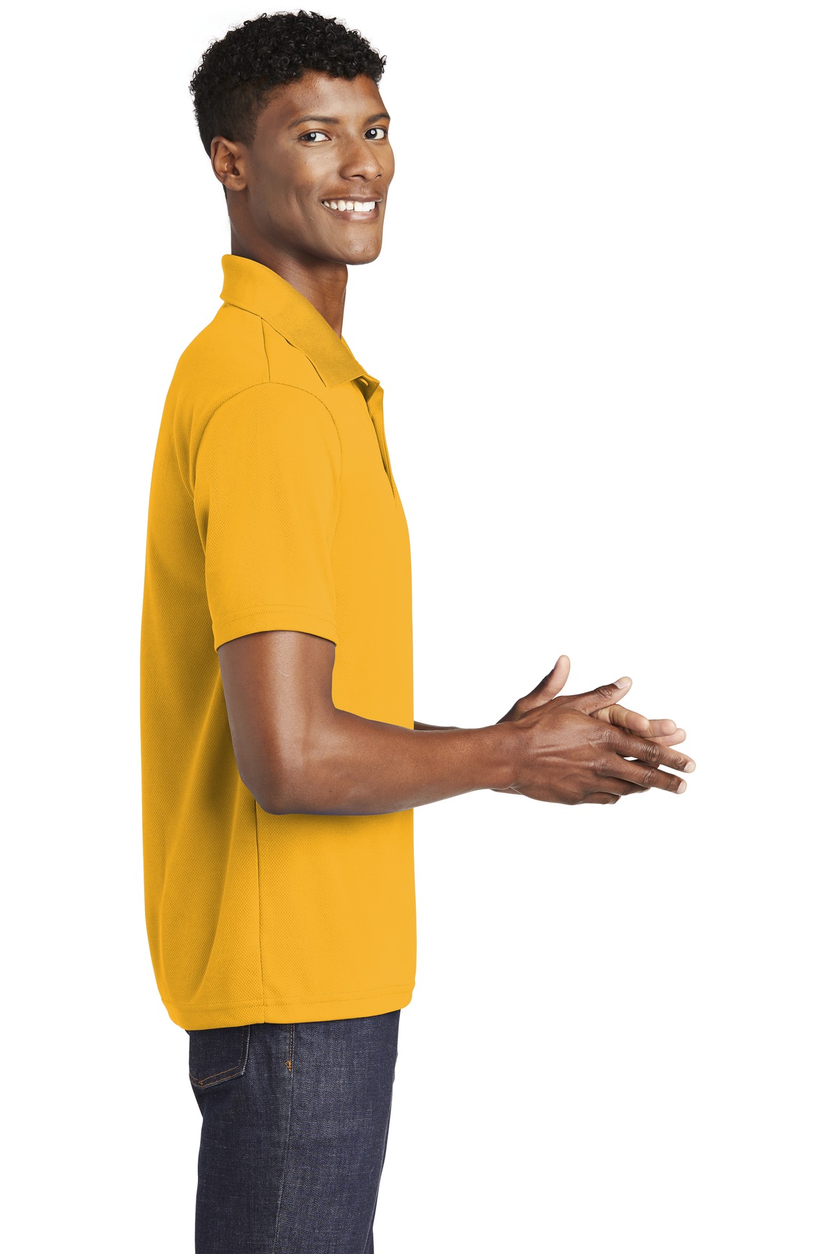 ST640 Sport-Tek PosiCharge RacerMesh Polo Shirt - Siide Image