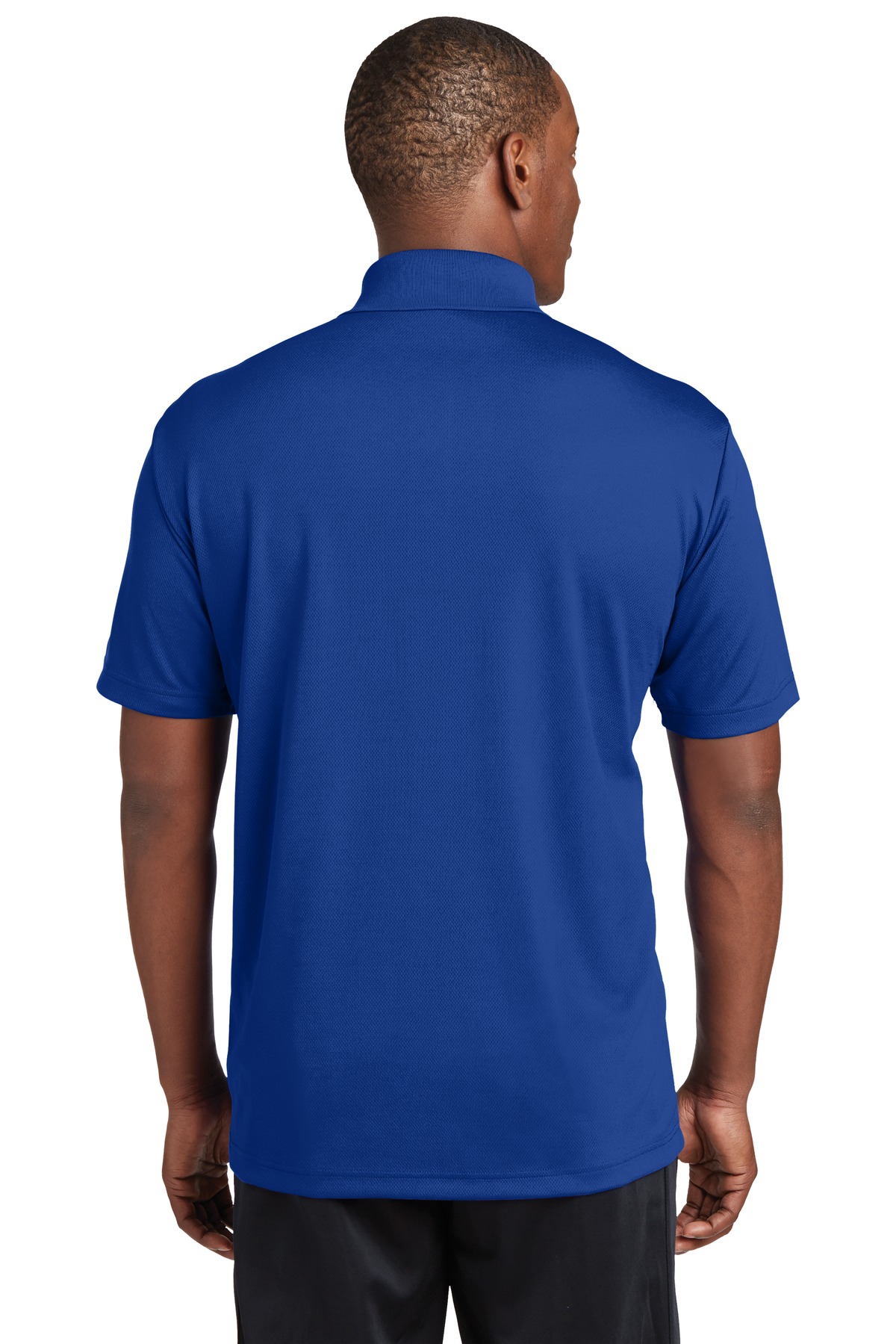 ST640 Sport-Tek PosiCharge RacerMesh Polo Shirt - Back Image