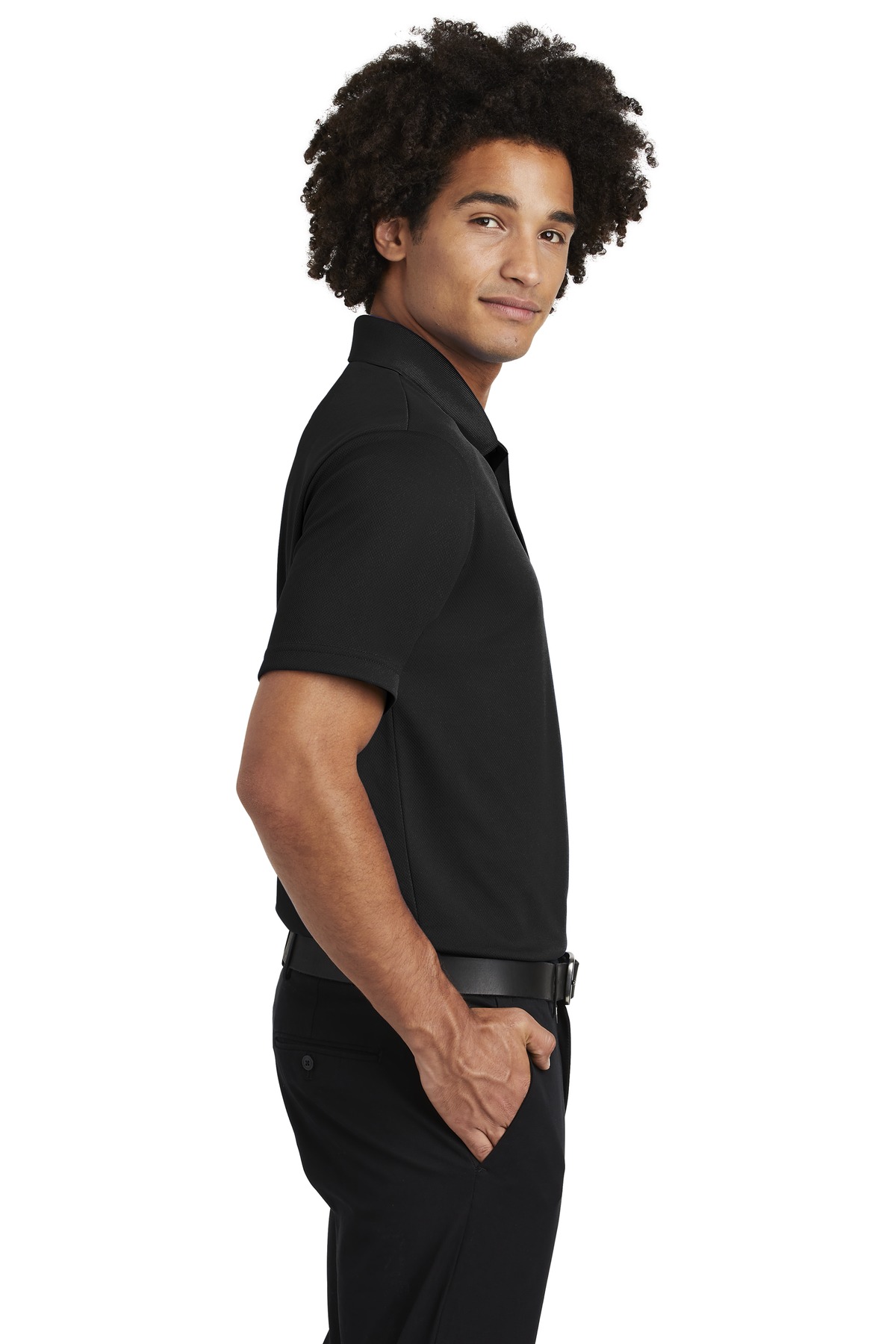ST640P Sport-Tek PosiCharge RacerMesh Pocket Polo. - Siide Image