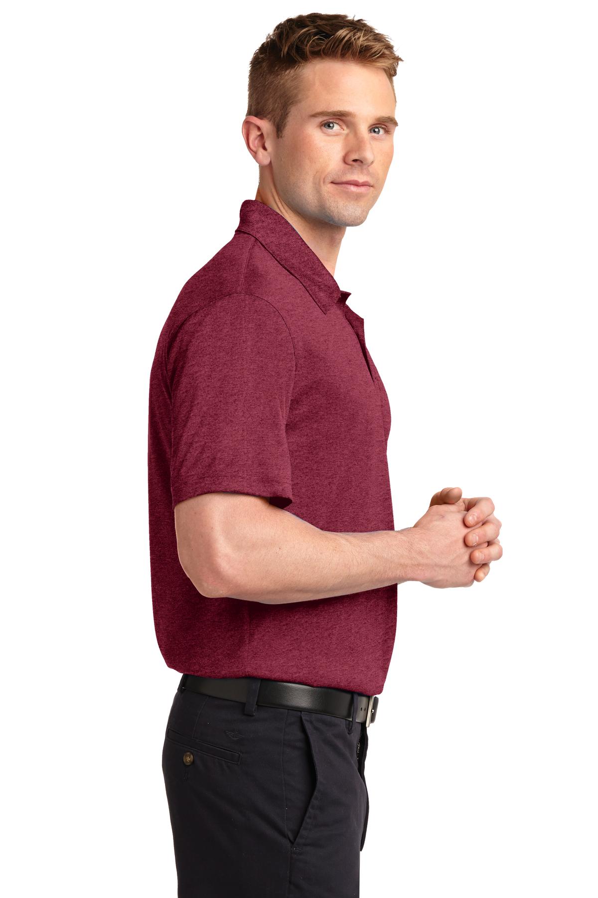 ST660 Sport-Tek Heather Contender Polo. - Siide Image