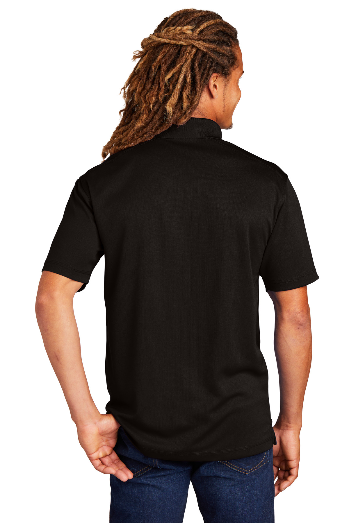 ST680 Sport-Tek PosiCharge Micro-Mesh Polo ST680 Sport-Tek PosiCharge Micro-Mesh Polo - Back Image