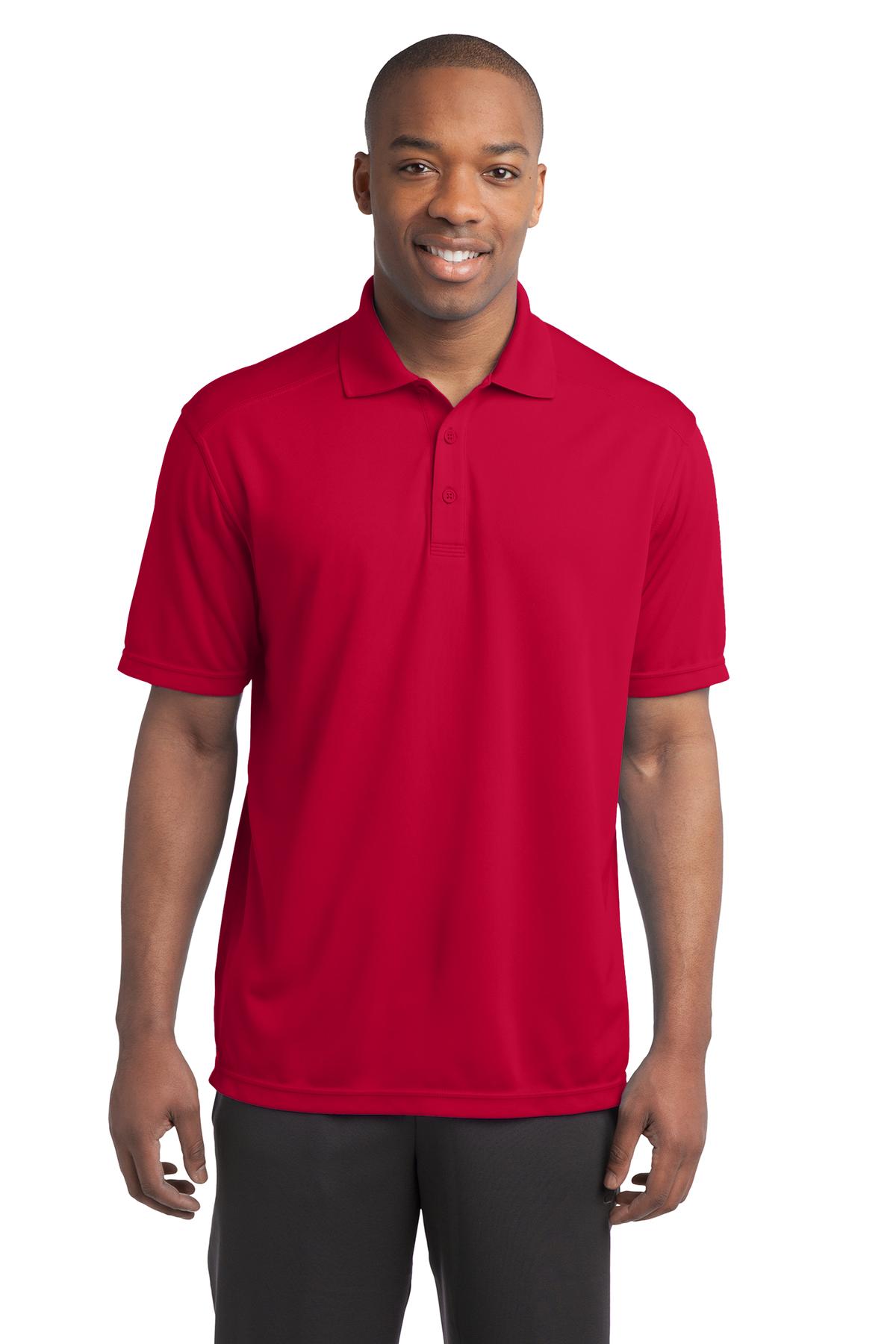 Sport-Tek Embroidery ST680 PosiCharge Micro-Mesh Polo