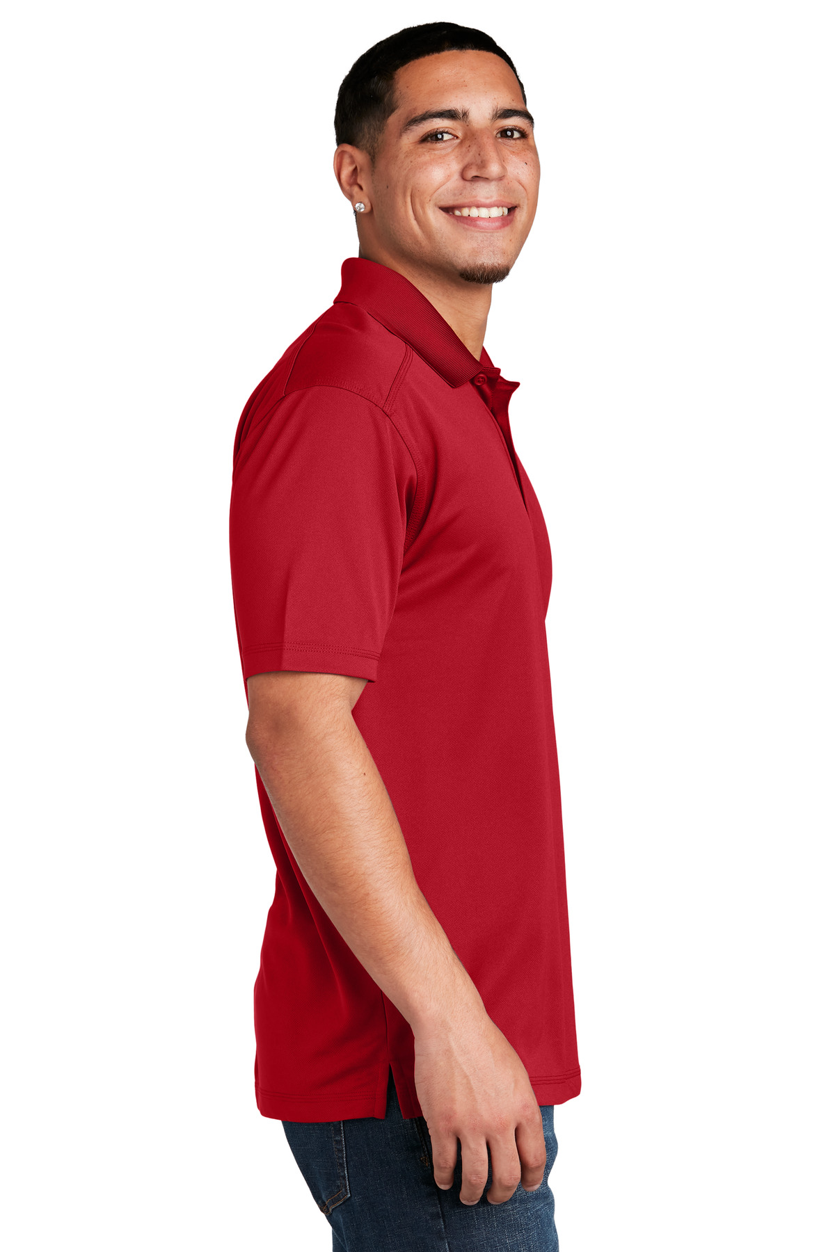 Sport-Tek Embroidery ST680 PosiCharge Micro-Mesh Polo - Siide Image