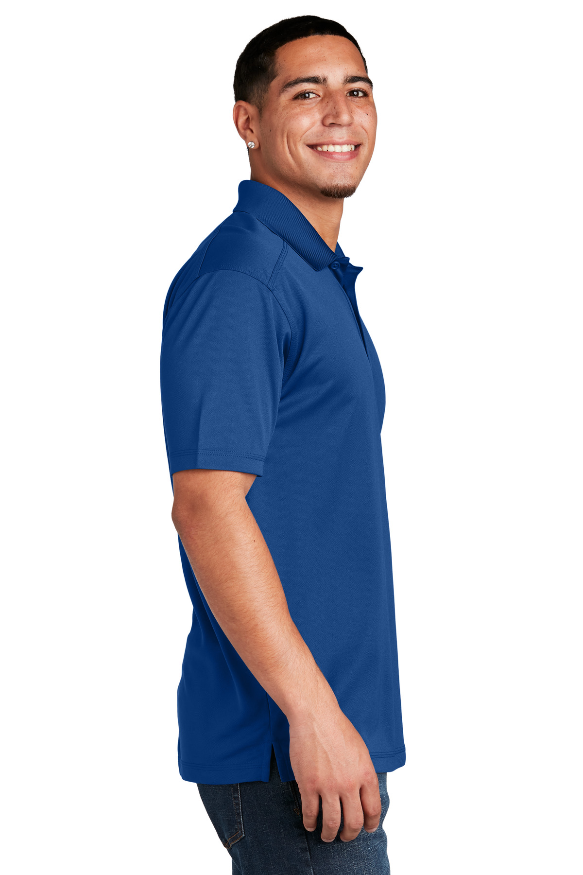Sport-Tek Embroidery ST680 PosiCharge Micro-Mesh Polo - Siide Image