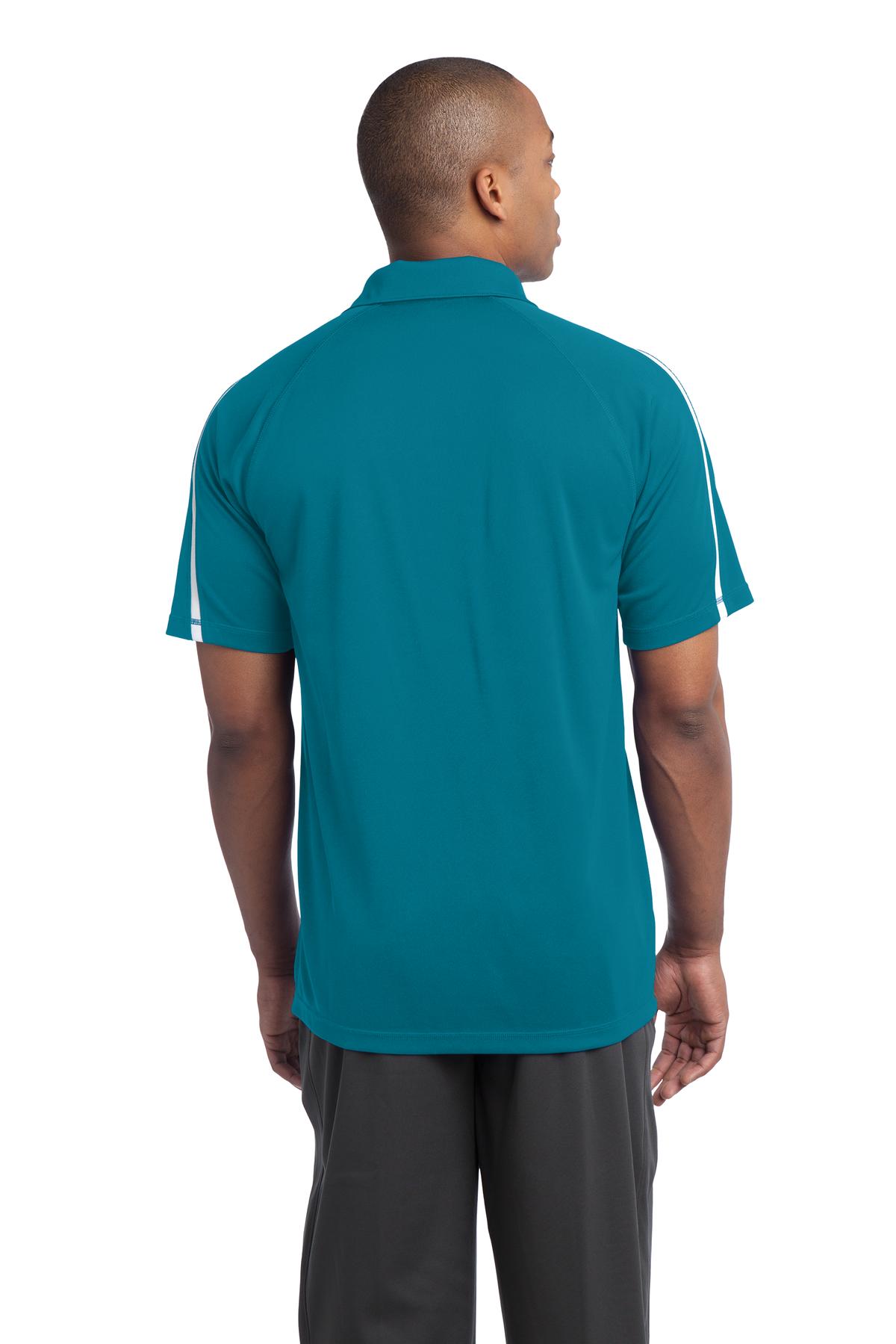 ST685 Sport-Tek PosiCharge Micro-Mesh Colorblock Polo ST685 Sport-Tek PosiCharge Micro-Mesh Colorblock Polo - Back Image