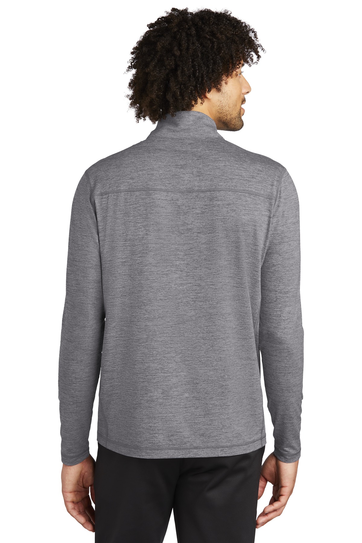 ST711 Sport-Tek Exchange 1.5 Long Sleeve 1/2-Zip. - Back Image