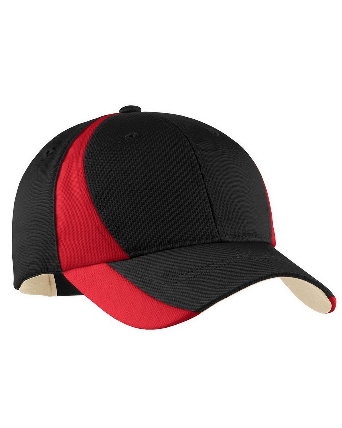 STC11 Sport-Tek Dry Zone Nylon Colorblock Cap. Zoom Image