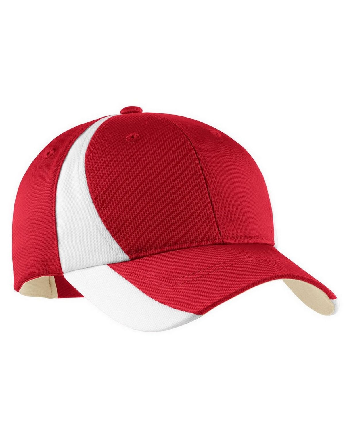 STC11 Sport-Tek Dry Zone Nylon Colorblock Cap.