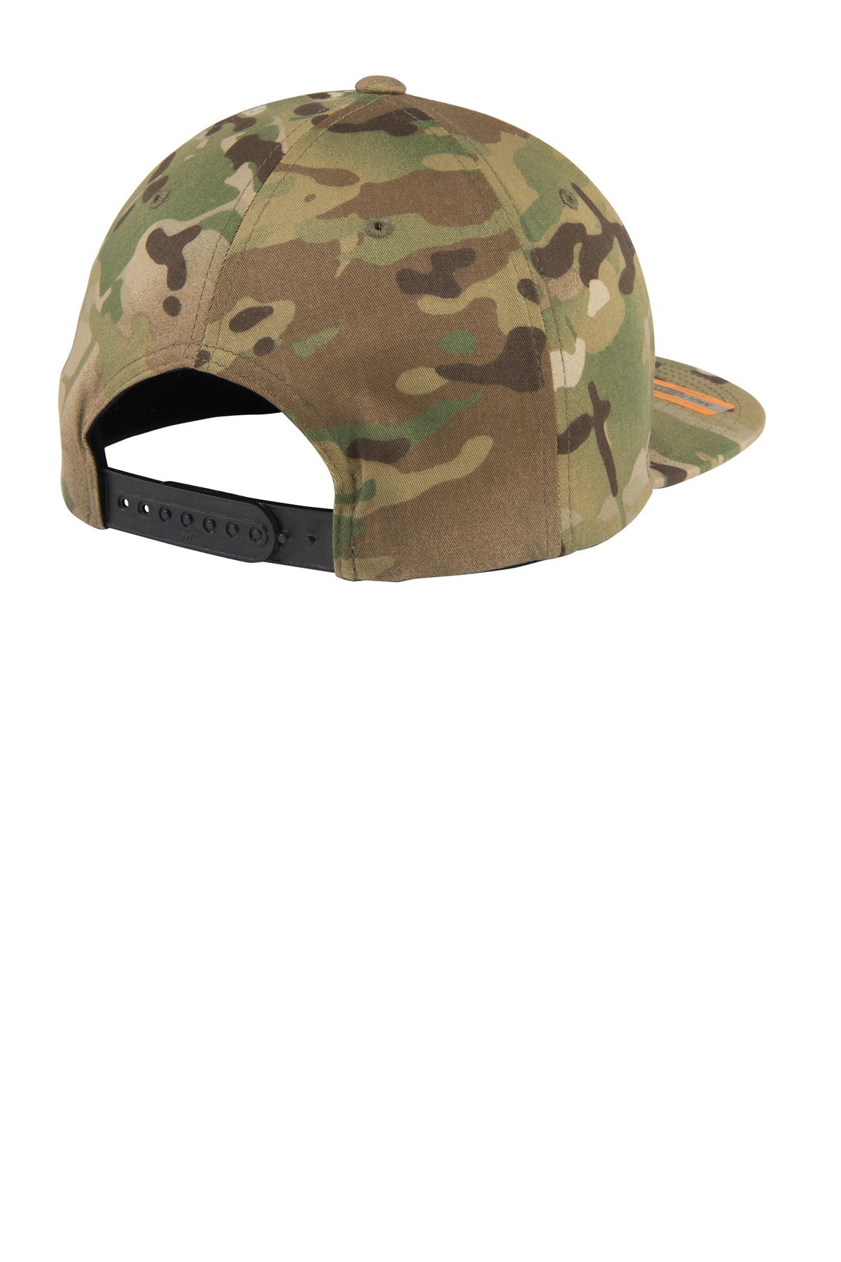 STC19 Sport-Tek Yupoong Flat Bill Snapback Cap - Back Image