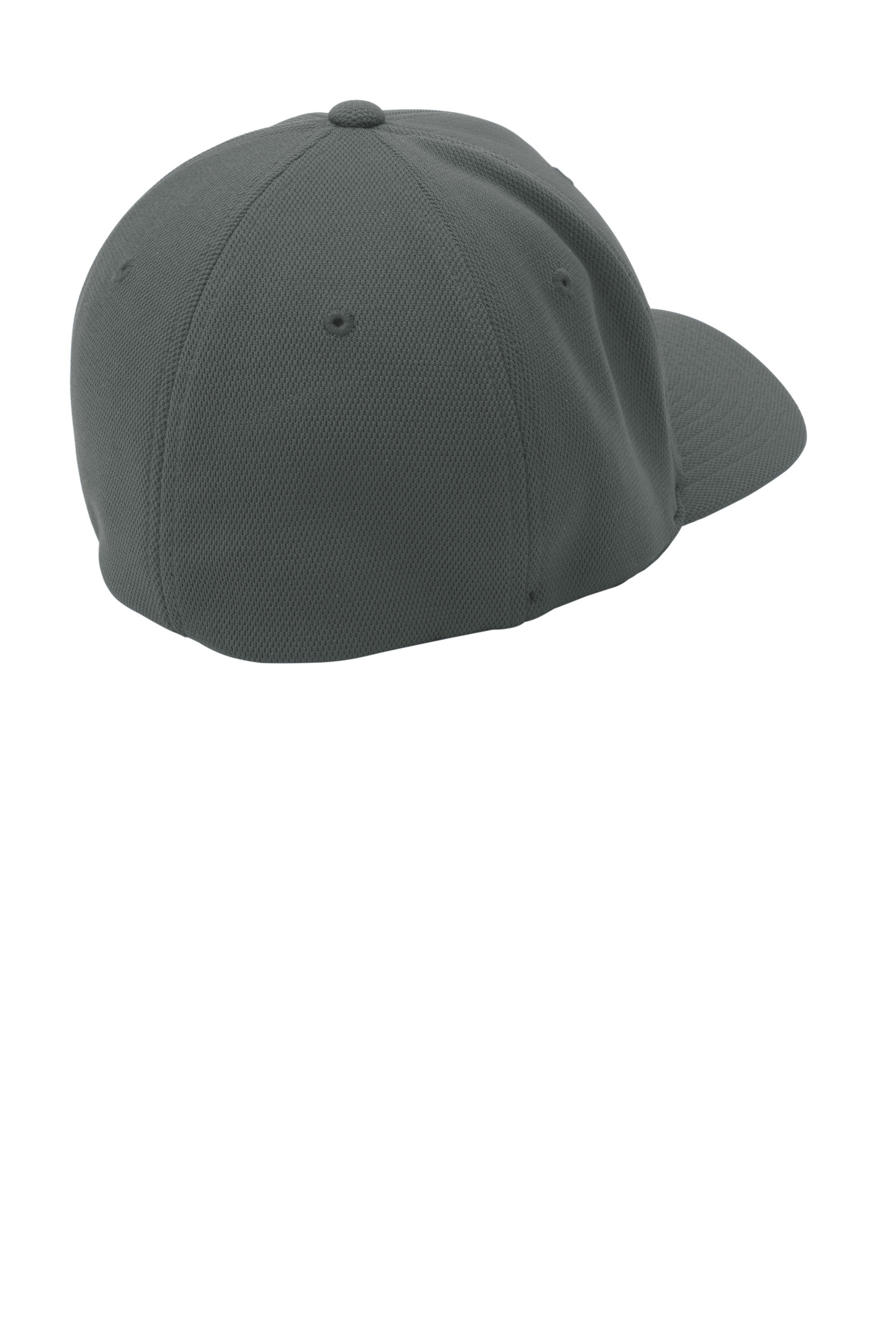 STC22 Sport-Tek Flexfit Cool & Dry Poly Block Mesh Cap. - Back Image