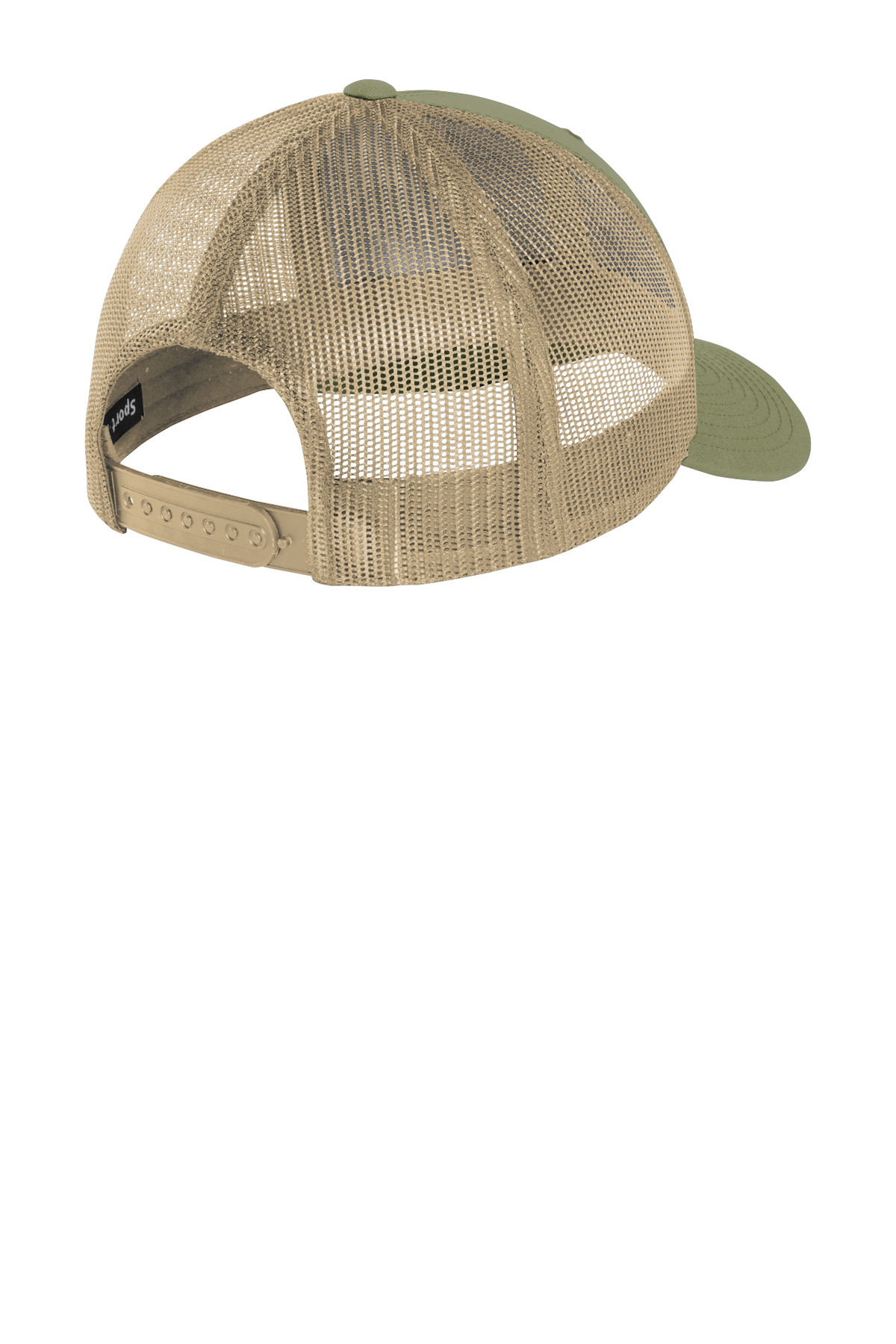 STC39 Sport-Tek Yupoong Retro Trucker Cap. - Back Image