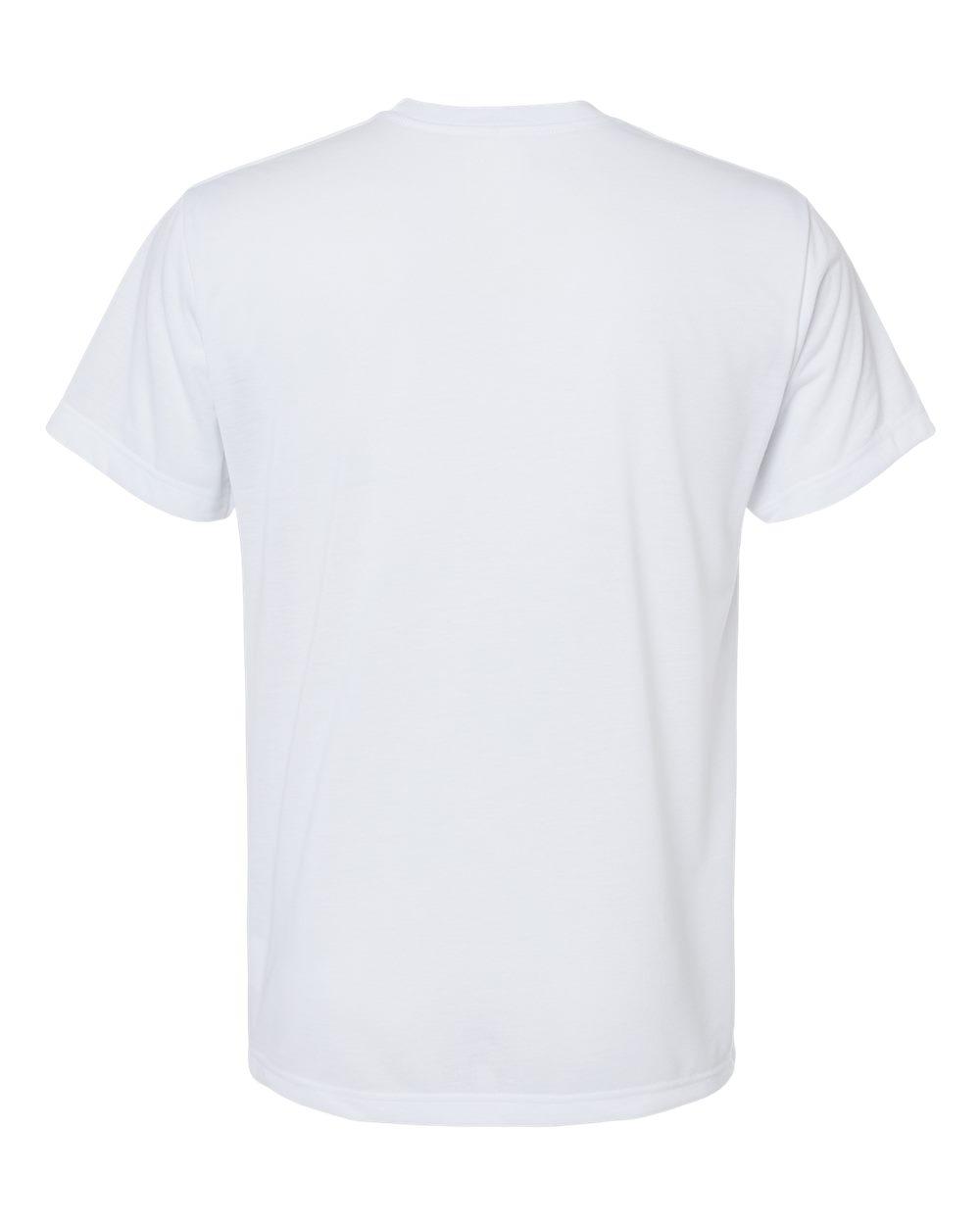 1910 Sublivie Polyester Sublimation Tee - Back Image