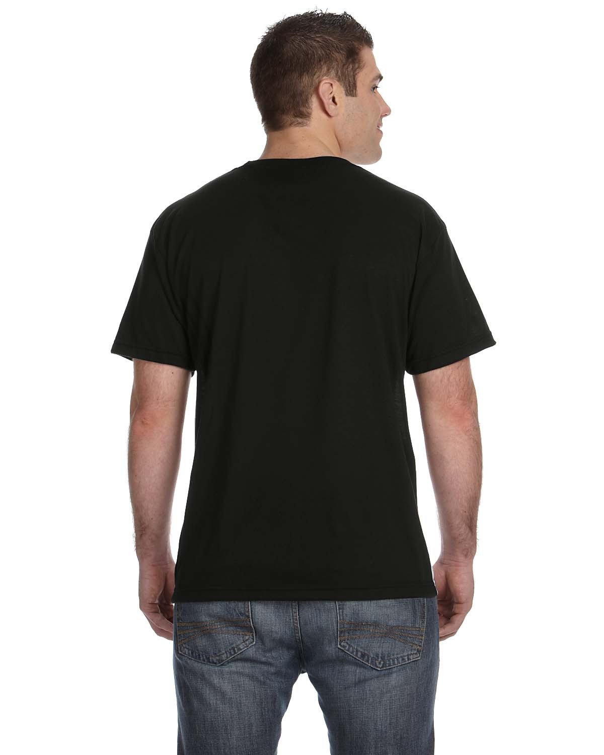 S1902 Sublivie Mens Blackout Sublimation T-Shirt - Back Image