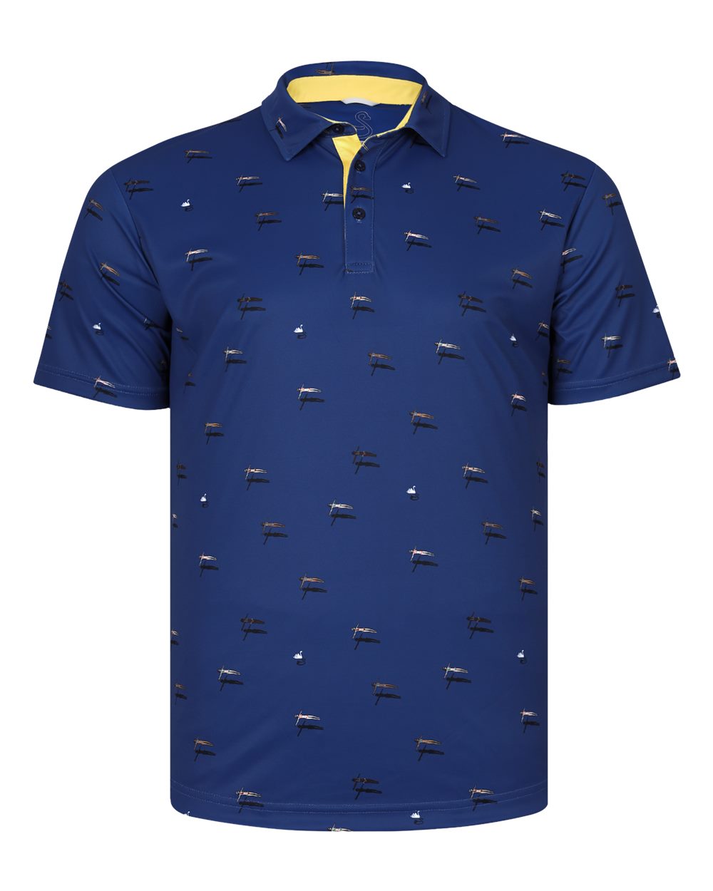 SW1019 Swannies Golf Mens Pier Polo