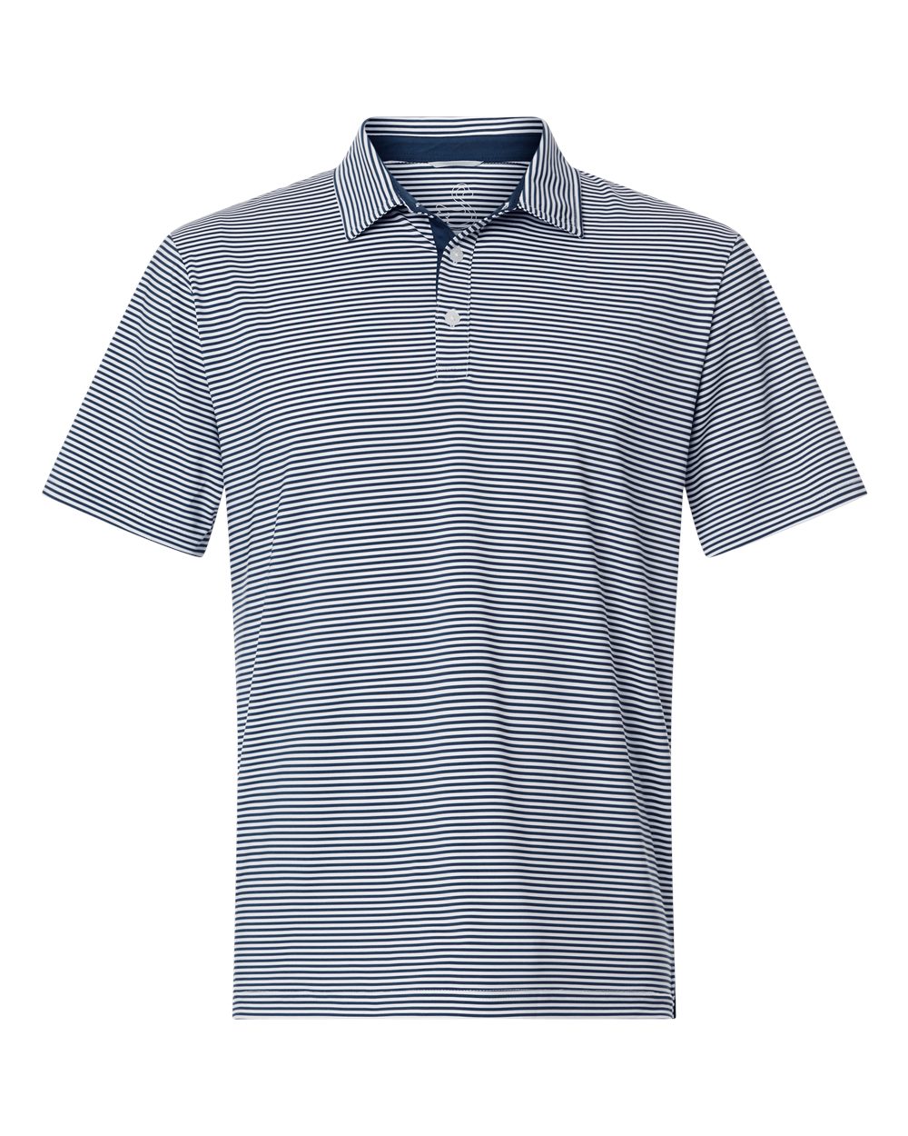 SW1110 Swannies Golf Mens Smith Striped Polo