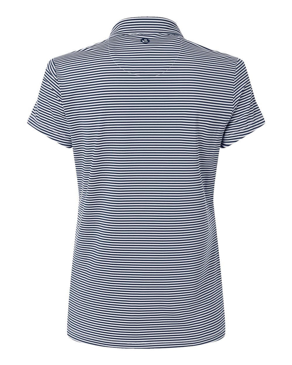 SW1110L Swannies Golf Womens Kayla Striped Polo SW1110L Swannies Golf Womens Kayla Striped Polo - Back Image