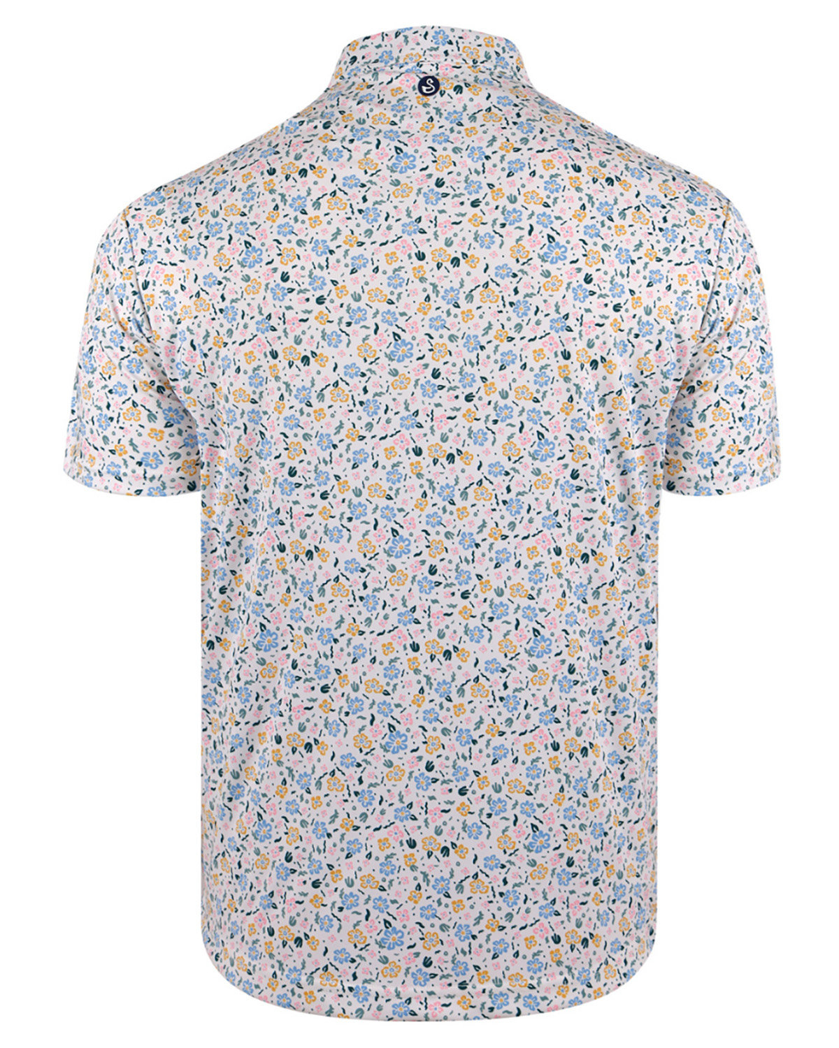 SW9100 Swannies Golf Mens Tony Polo - Back Image