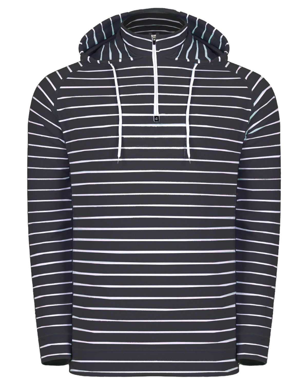 SWDH600 Swannies Golf Mens Dalton Long Sleeve Quarter-Zip SWDH600 Swannies Golf Mens Dalton Long Sleeve Quarter-Zip - Back Image