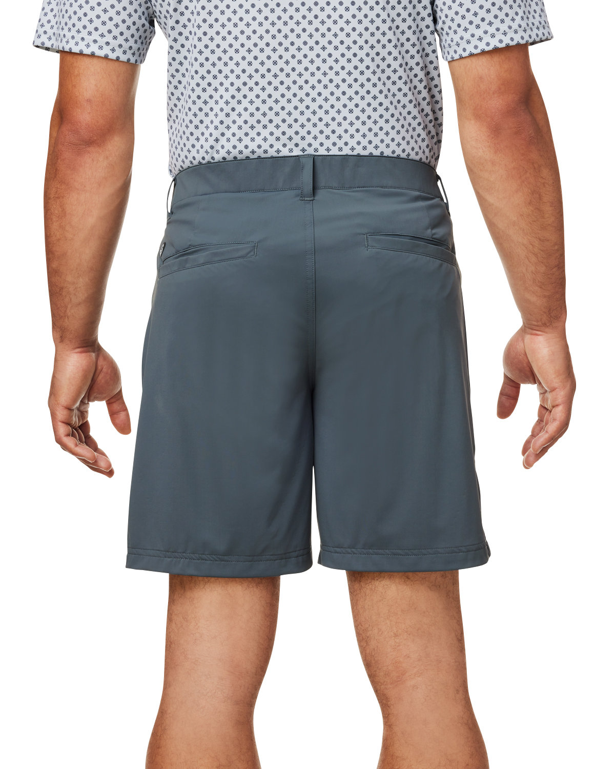 SWF700 Swannies Golf Mens Fairway Shorts - Back Image