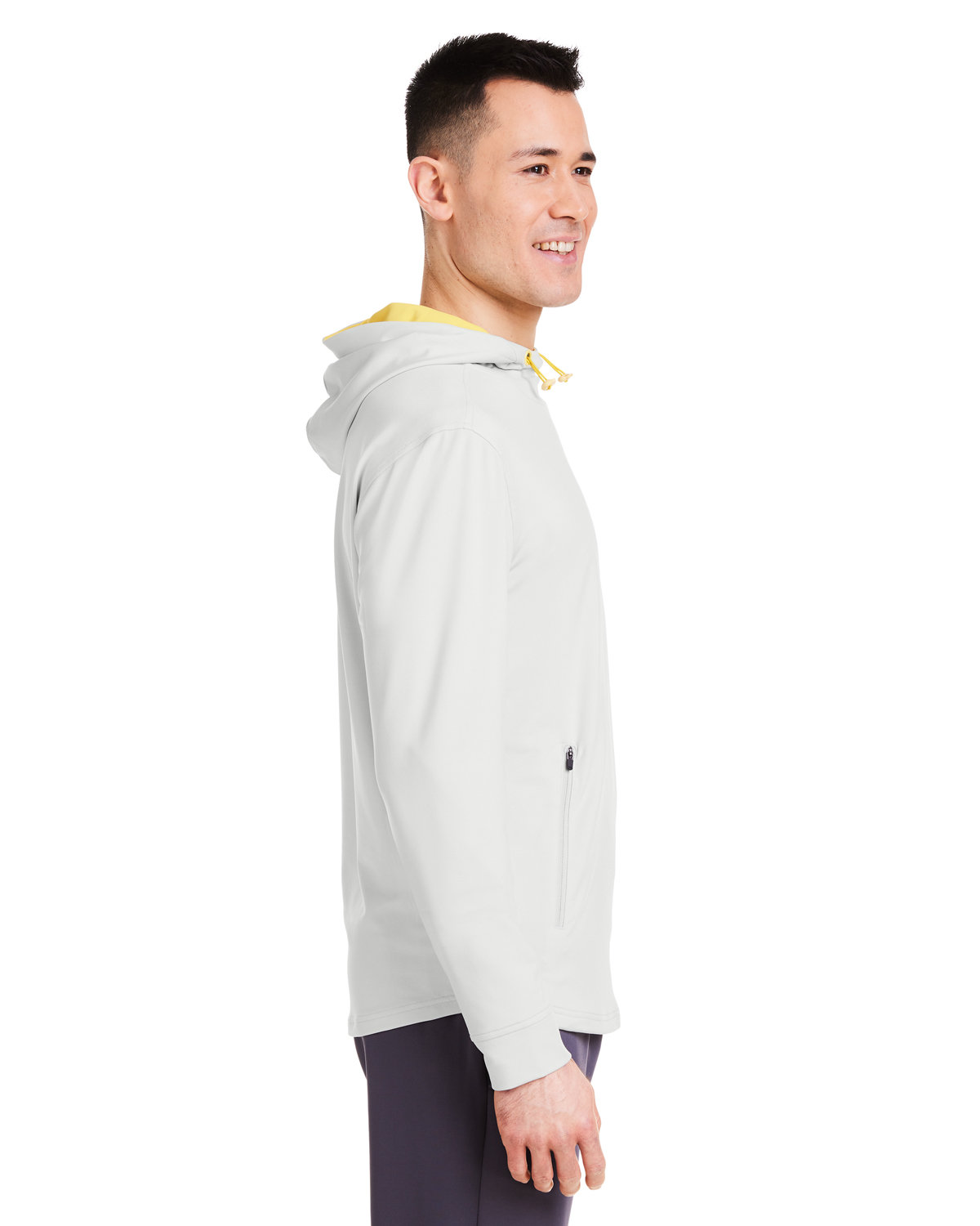 SWI600 Swannies Golf Mens Ivy Hooded Sweatshirt - Siide Image