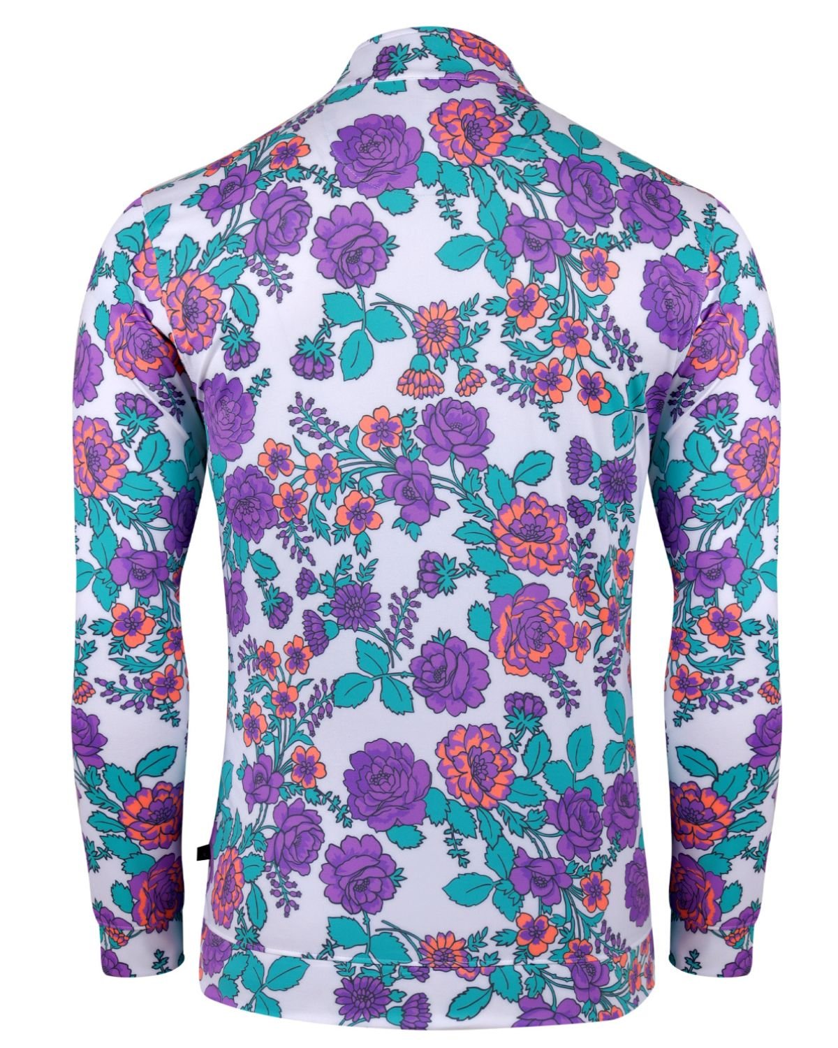 SWQ900 Swannies Golf Mens Stang Quarter-Zip Pullover SWQ900 Swannies Golf Mens Stang Quarter-Zip Pullover - Back Image