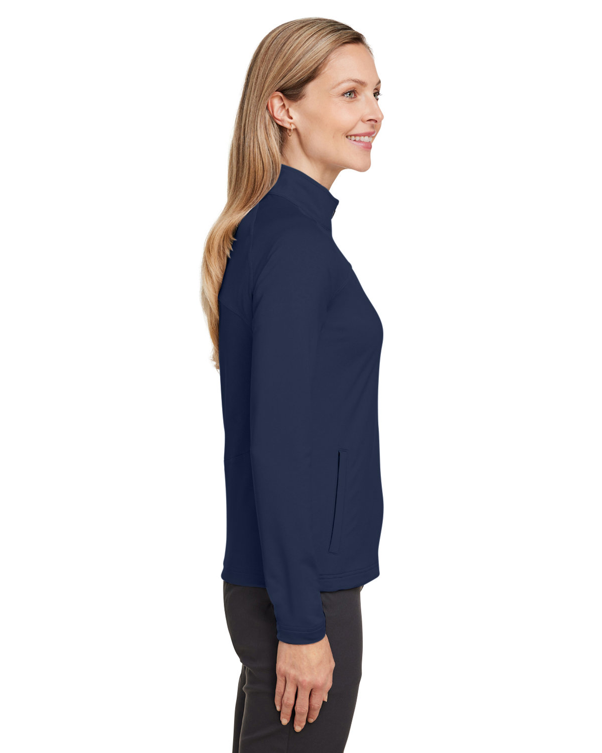 SWF400L Swannies Golf Ladies Cora Full-Zip - Siide Image